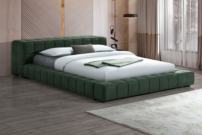 Trinity Upholstered  Platform Bed Spruce