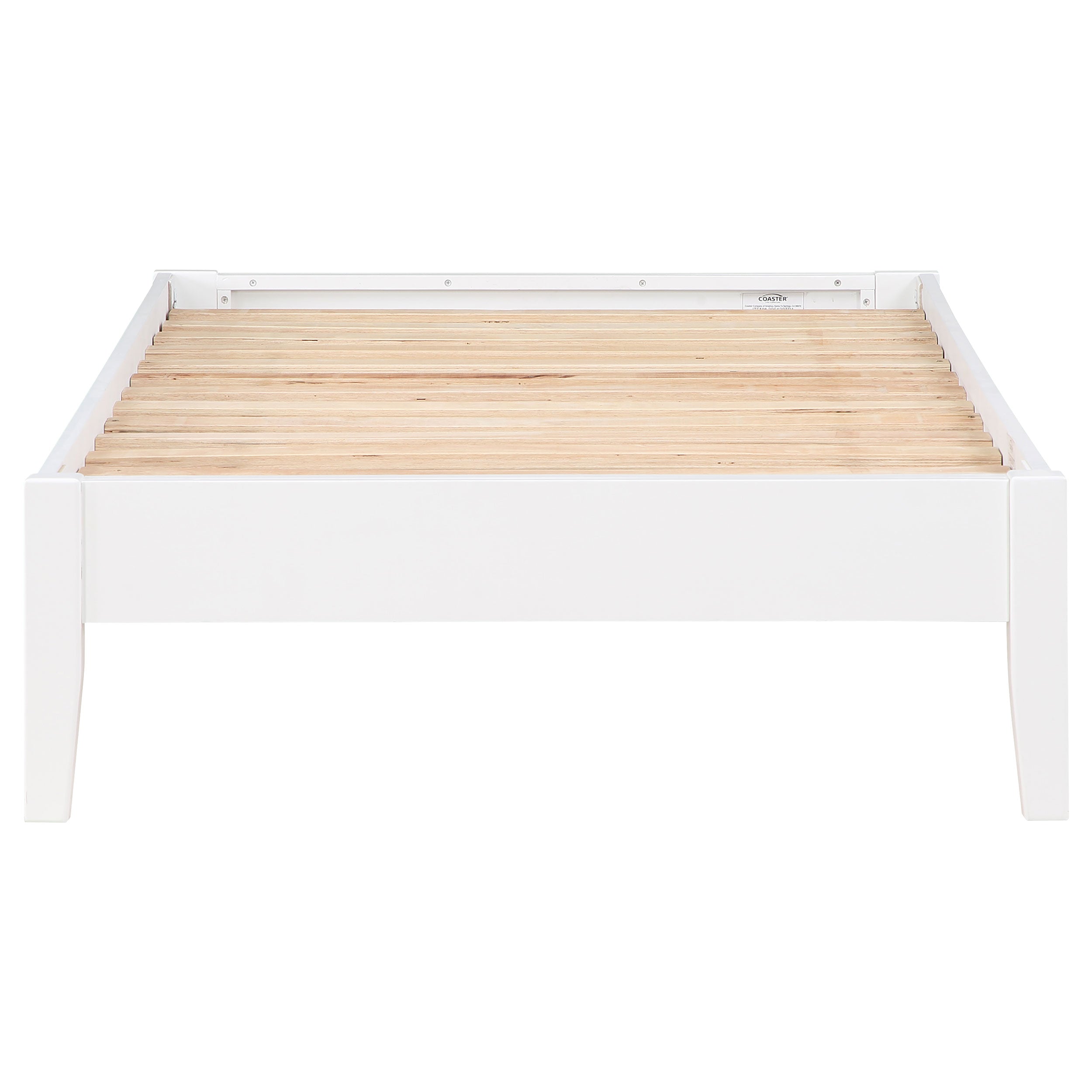 Hounslow Platform  Bed White