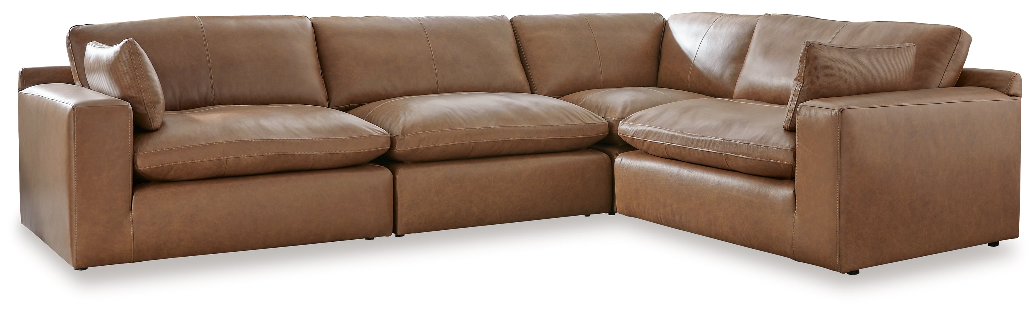 Emilia 4-Piece Sectional with Ottoman