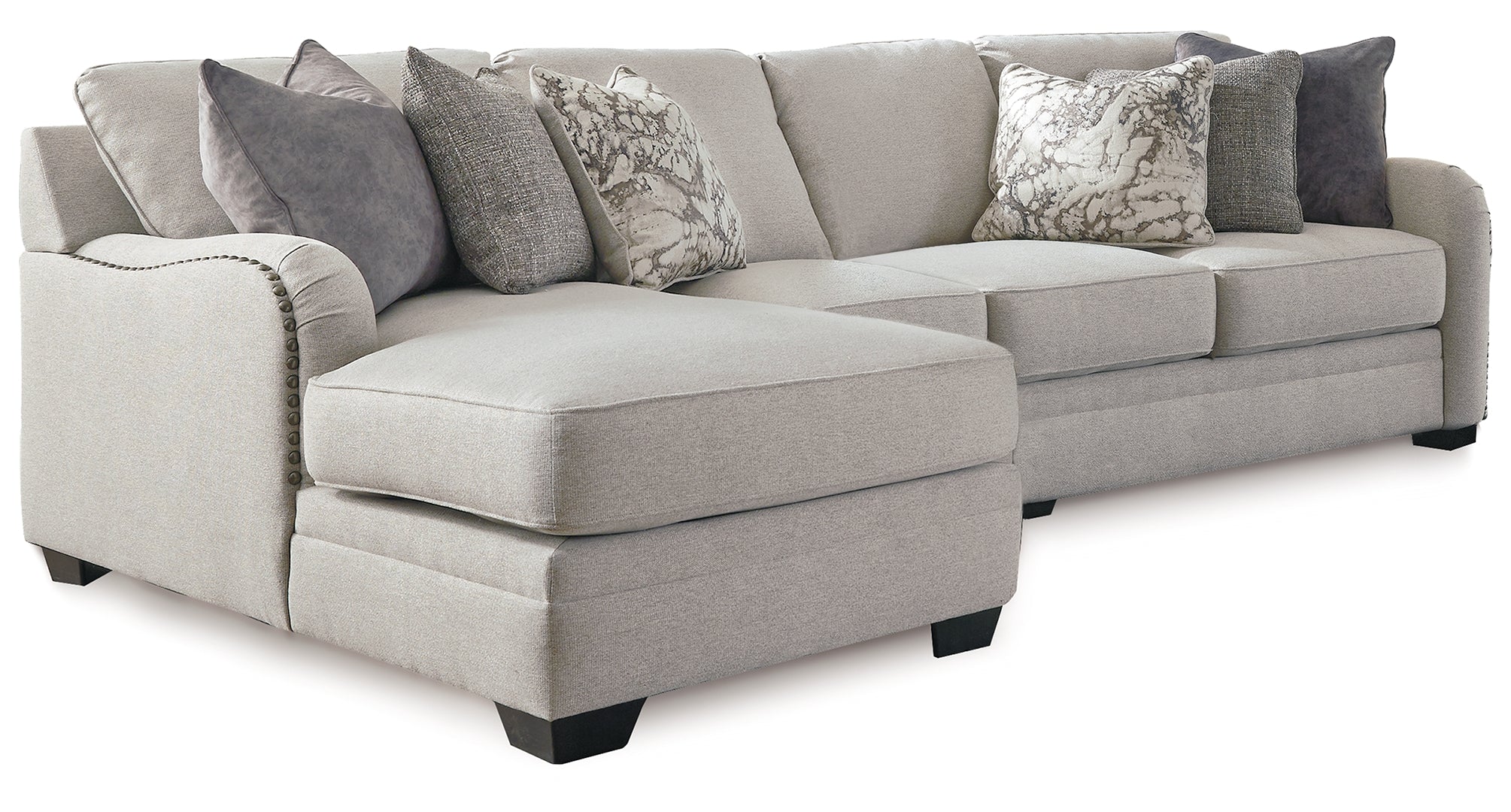 Dellara 2-Piece Sectional with Ottoman