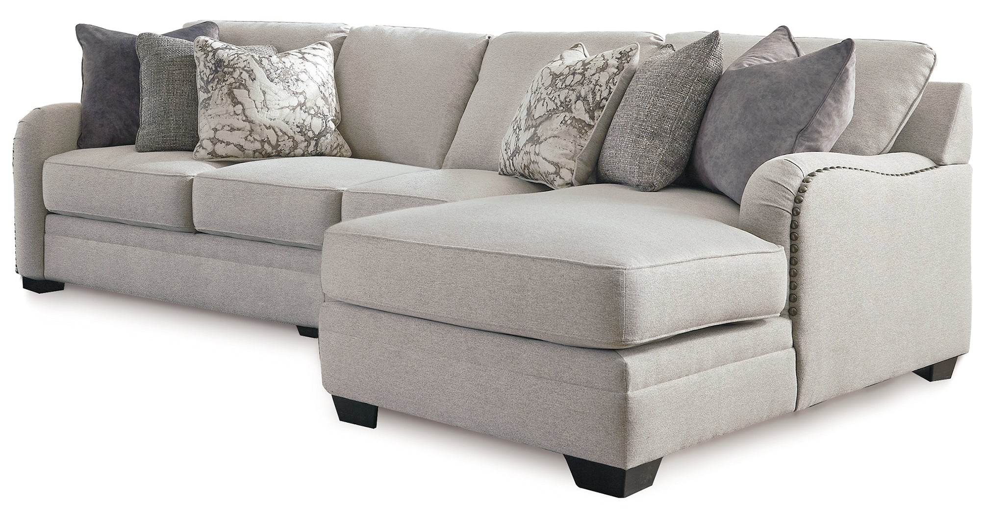 Dellara 2-Piece Sectional with Ottoman