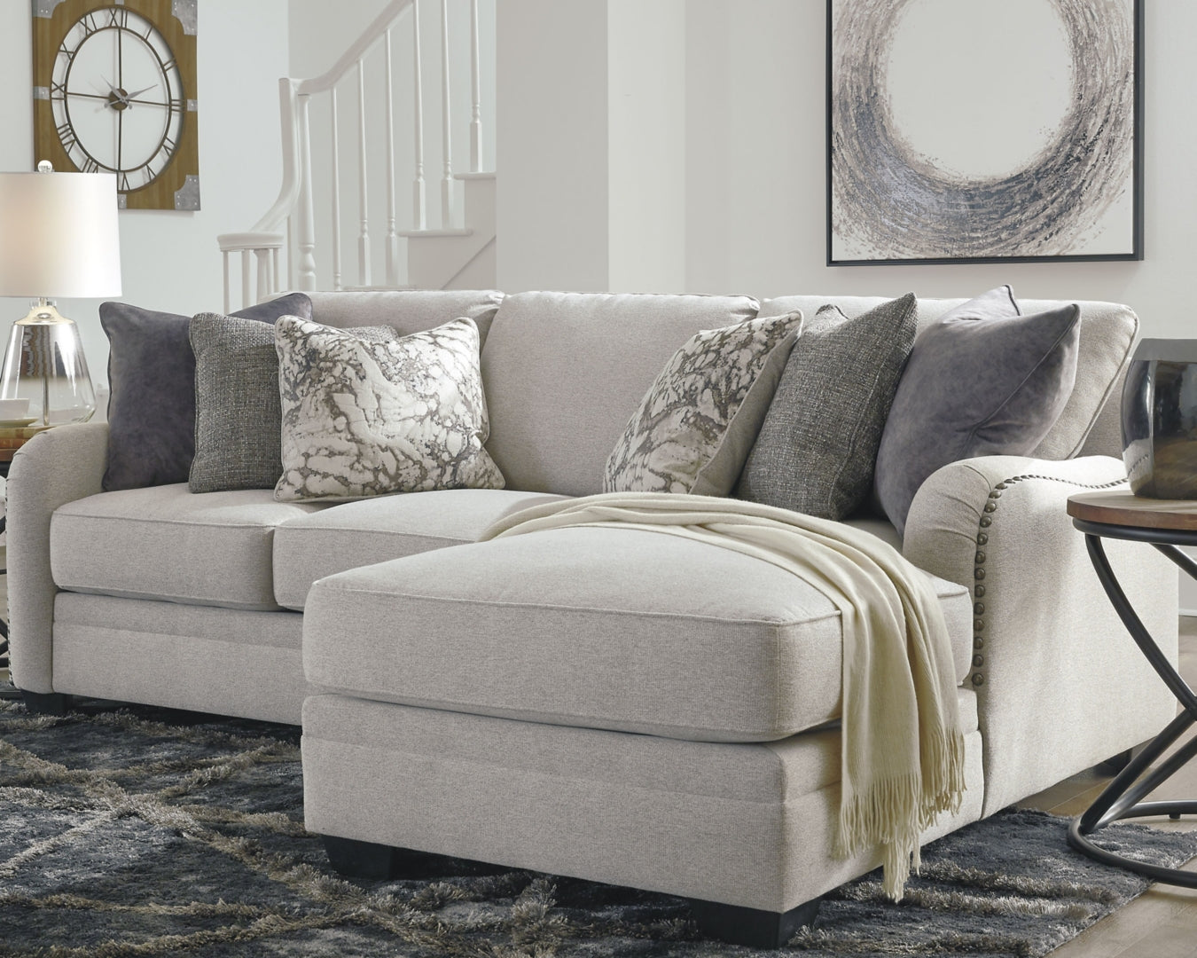 Dellara 2-Piece Sectional with Ottoman