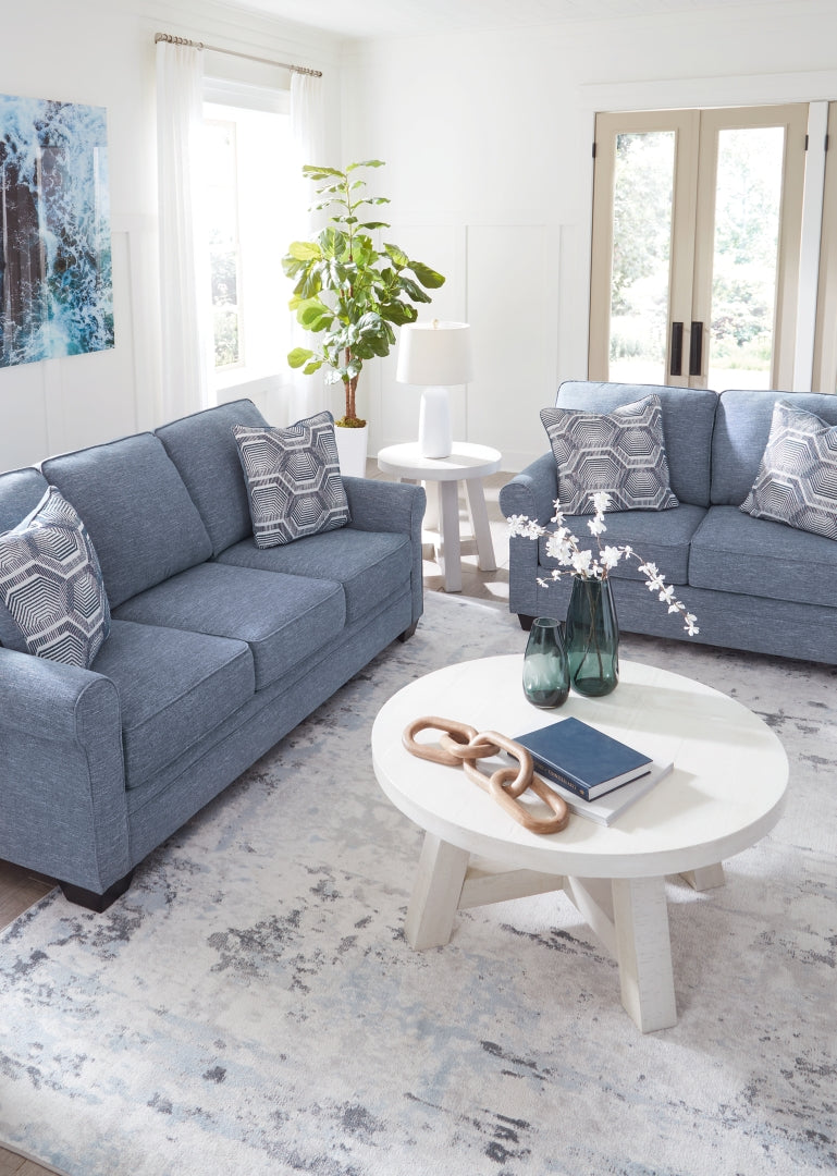 Carissa Manor Sofa, Loveseat, Chair and Ottoman