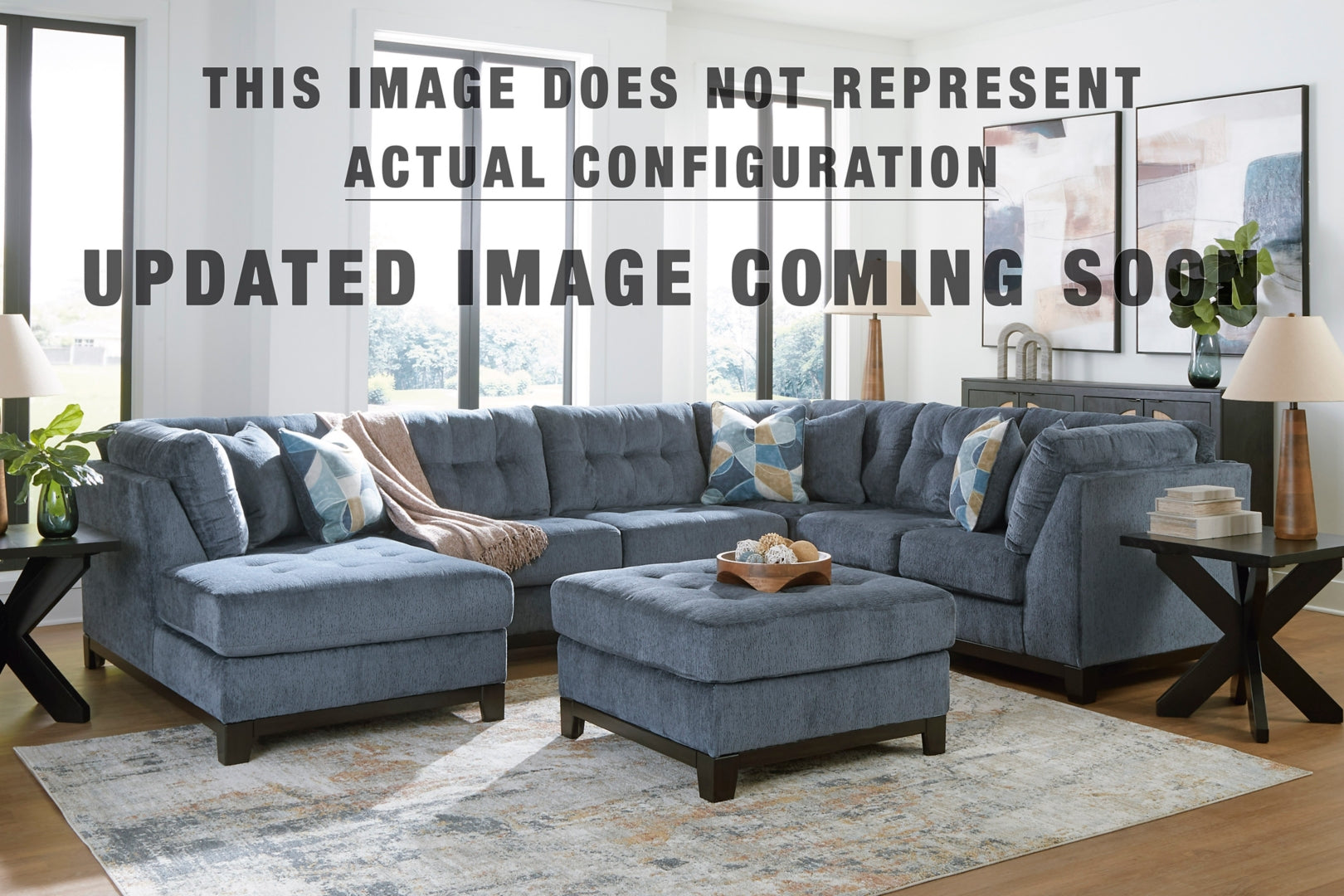 Maxon Place 3-Piece Sectional with Ottoman