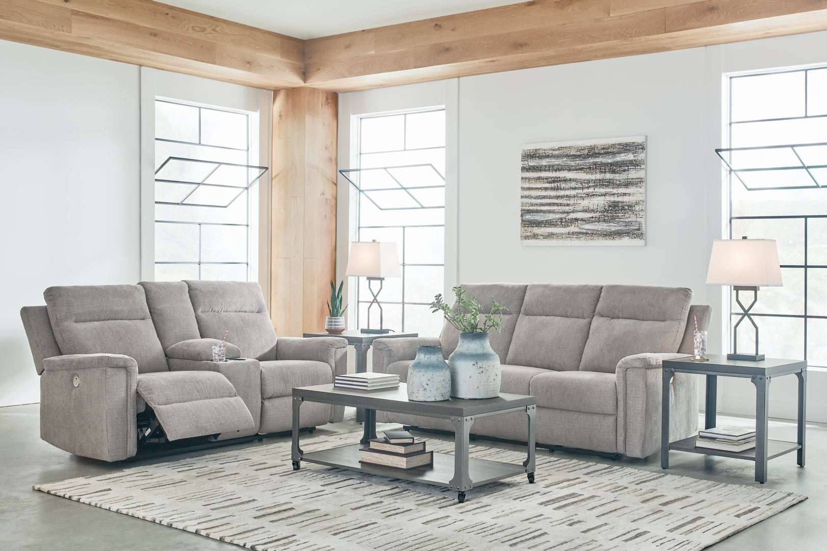 Barnsana Sofa, Loveseat and Recliner