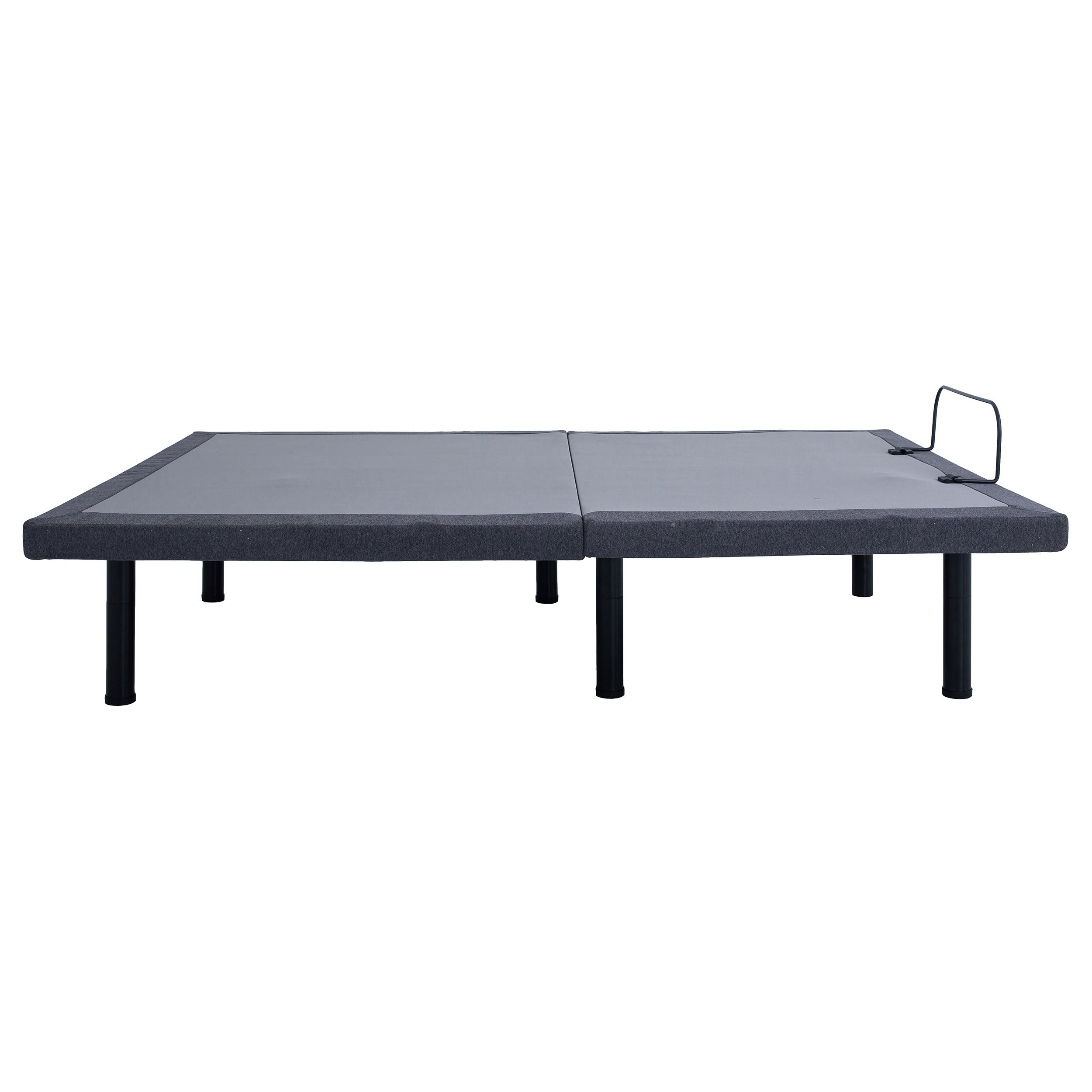 Negan  Adjustable Bed Base Grey and Black