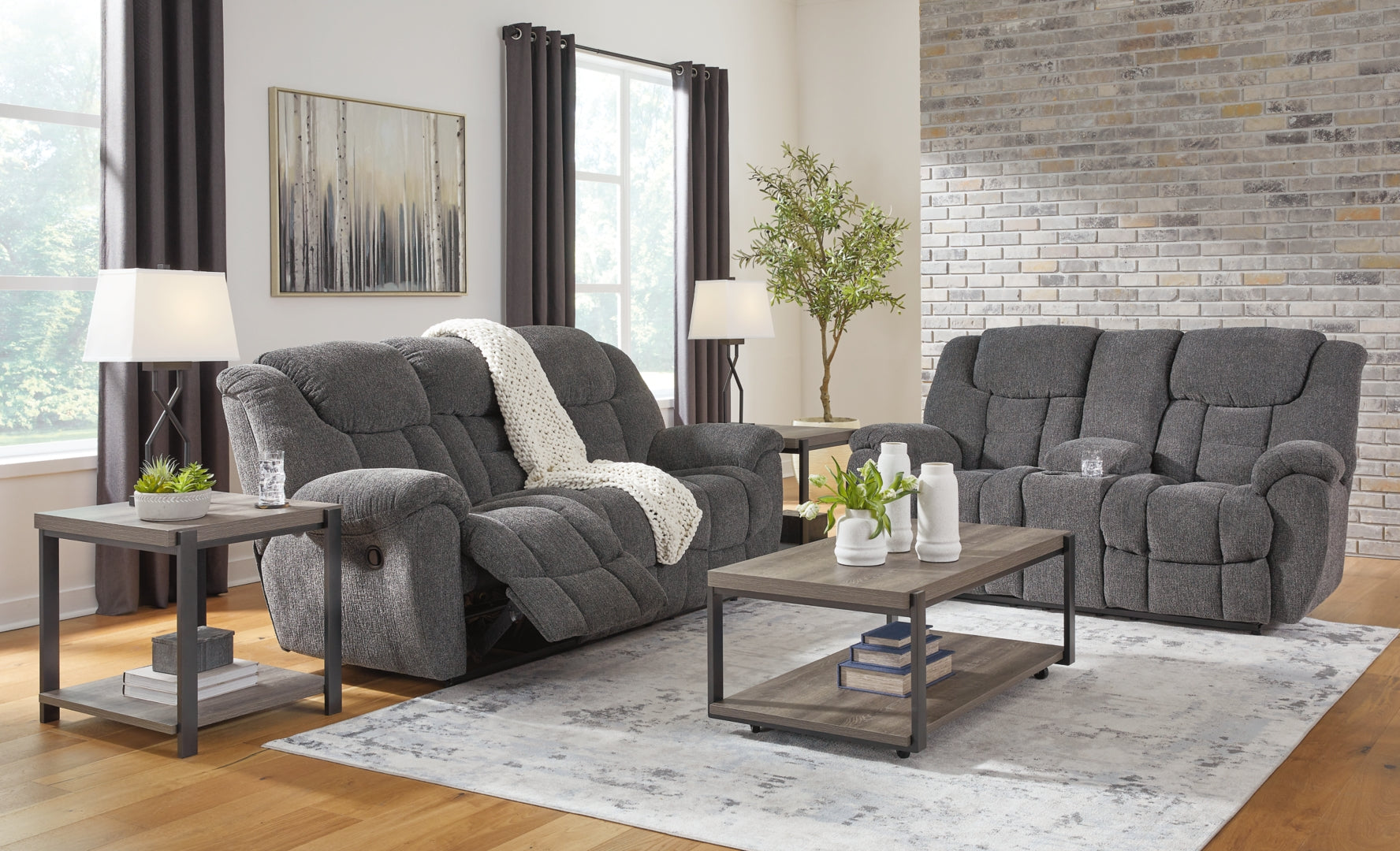 Foreside Sofa, Loveseat and Recliner