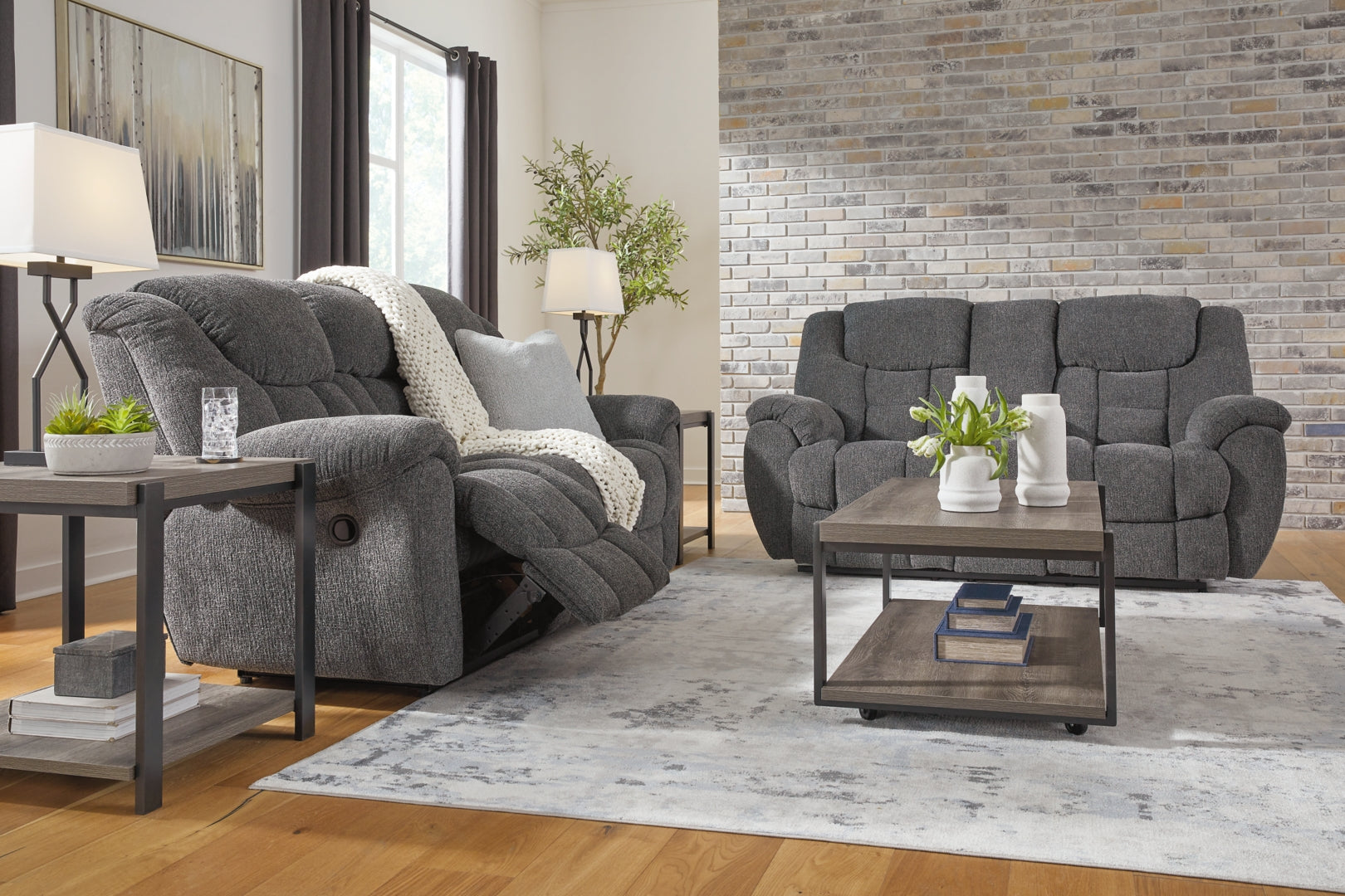 Foreside Sofa, Loveseat and Recliner