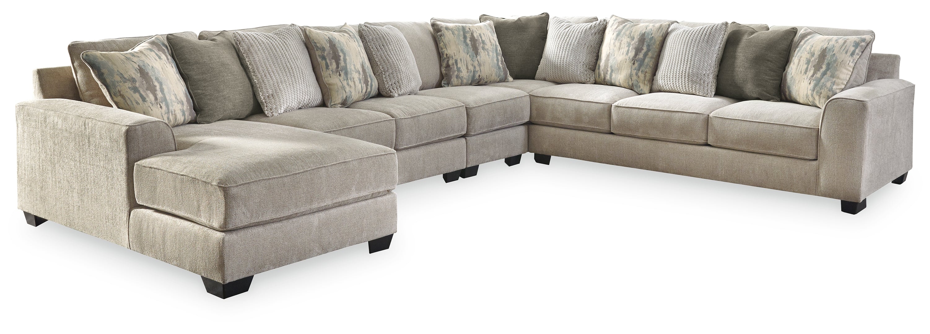 Ardsley 5-Piece Sectional with Chaise