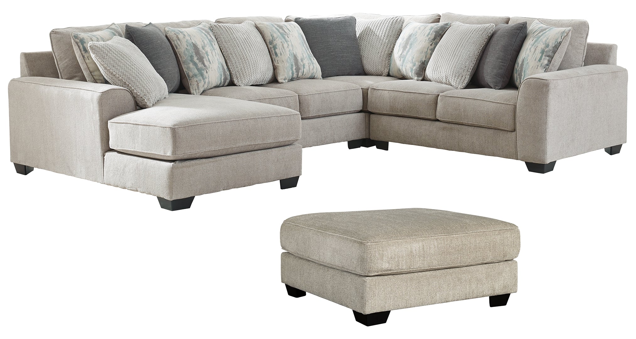 Ardsley 4-Piece Sectional with Chaise