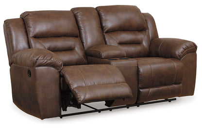 Stoneland DBL Rec Loveseat w/Console