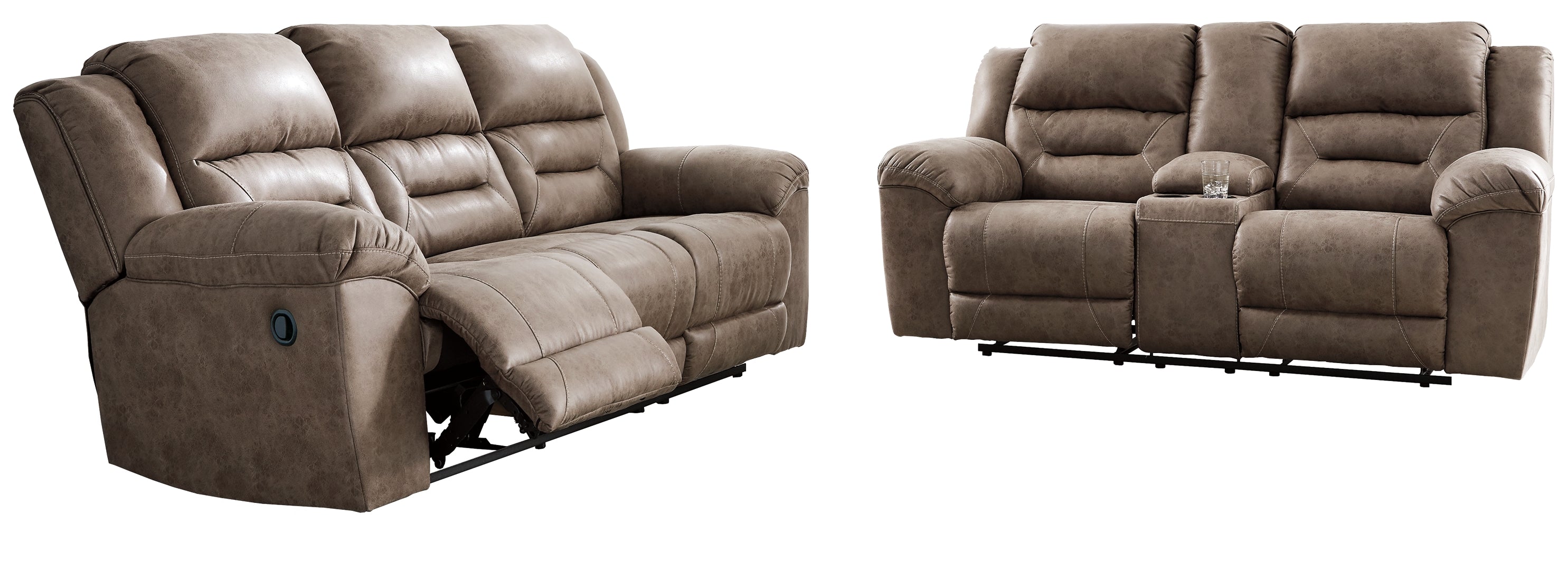 Stoneland Sofa, Loveseat and Recliner