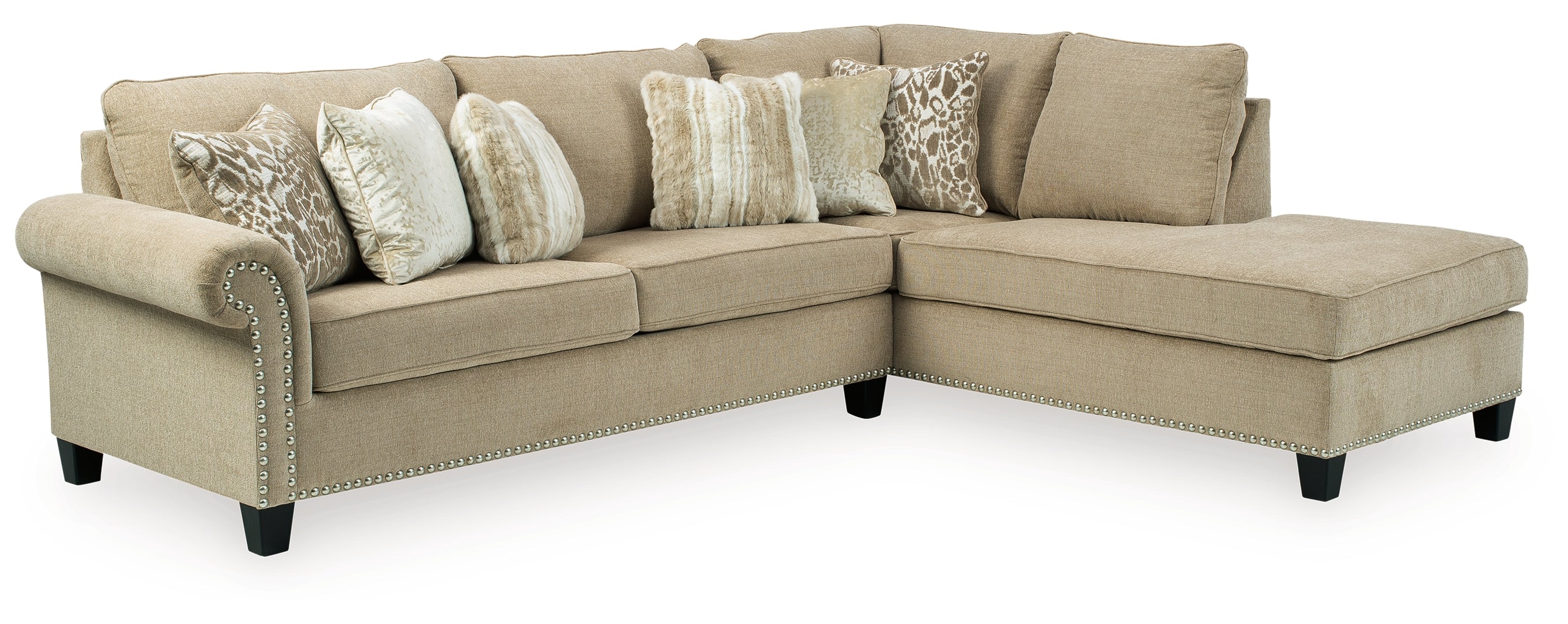 Dovemont 2-Piece Sectional with Ottoman