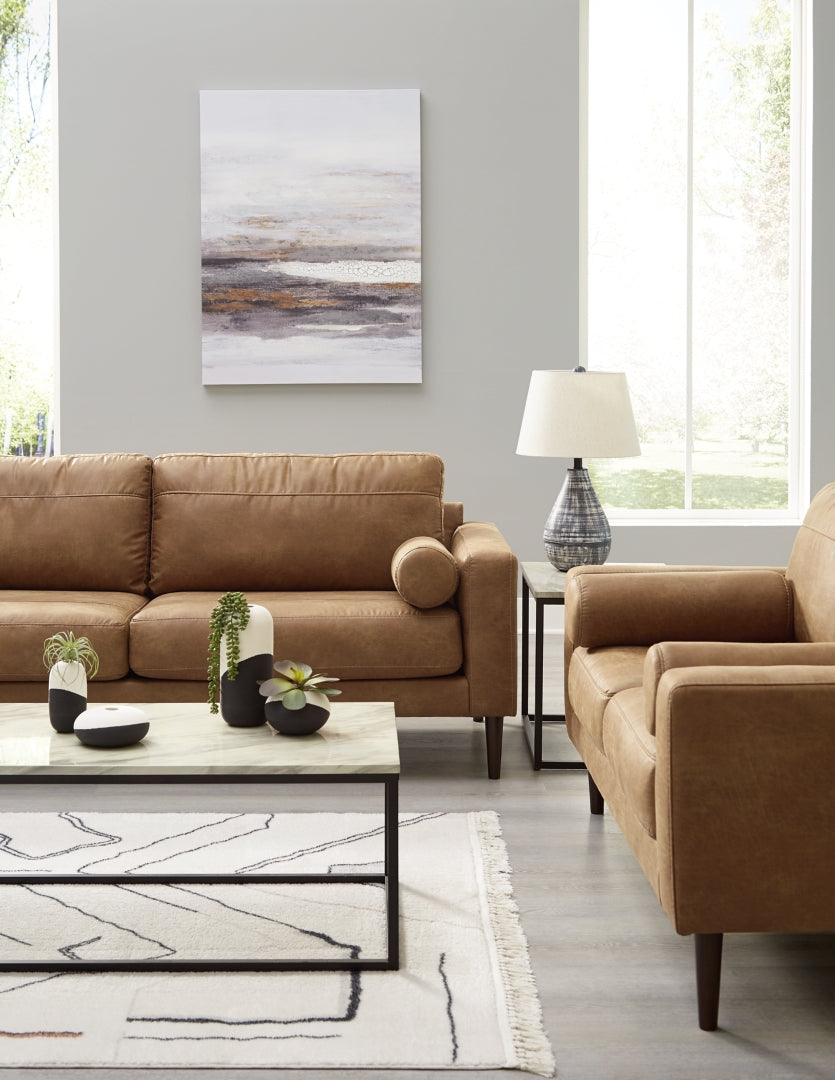 Telora Sofa, Loveseat, Chair and Ottoman