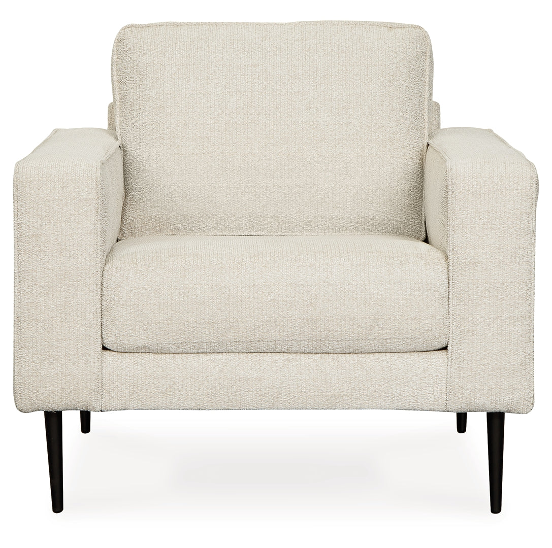 Hazela Sofa Chaise, Loveseat, Chair, and Ottoman