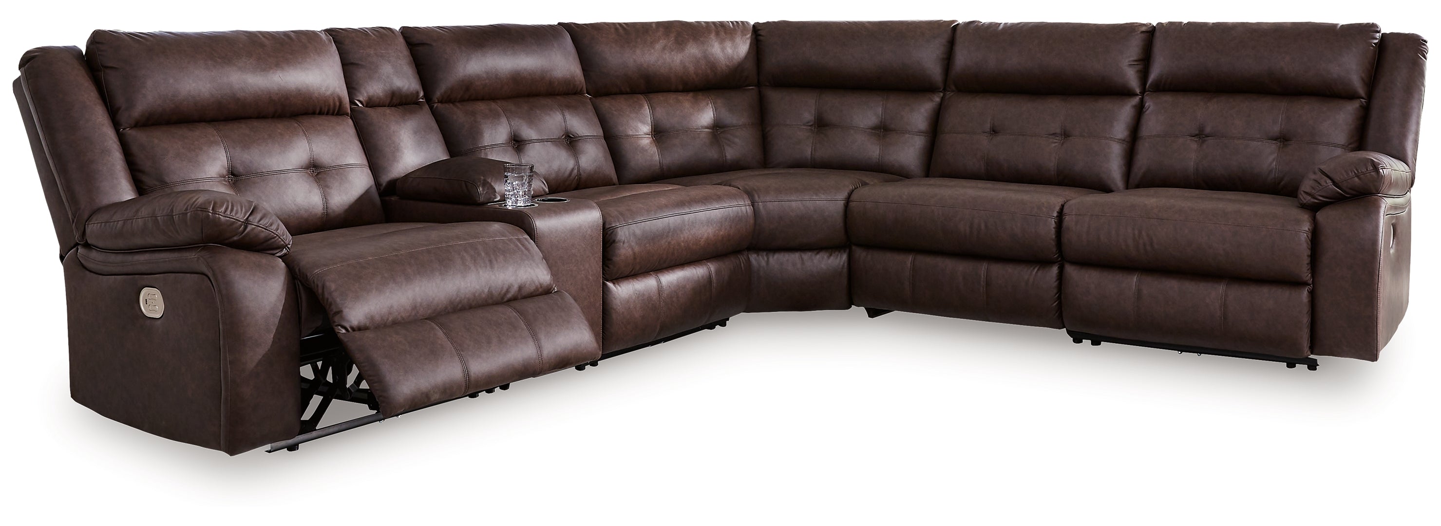 Punch Up 4-Piece Power Reclining Sectional