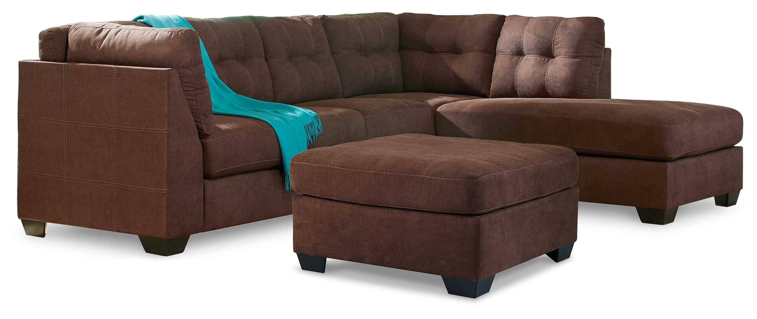 Maier 2-Piece Sectional with Ottoman