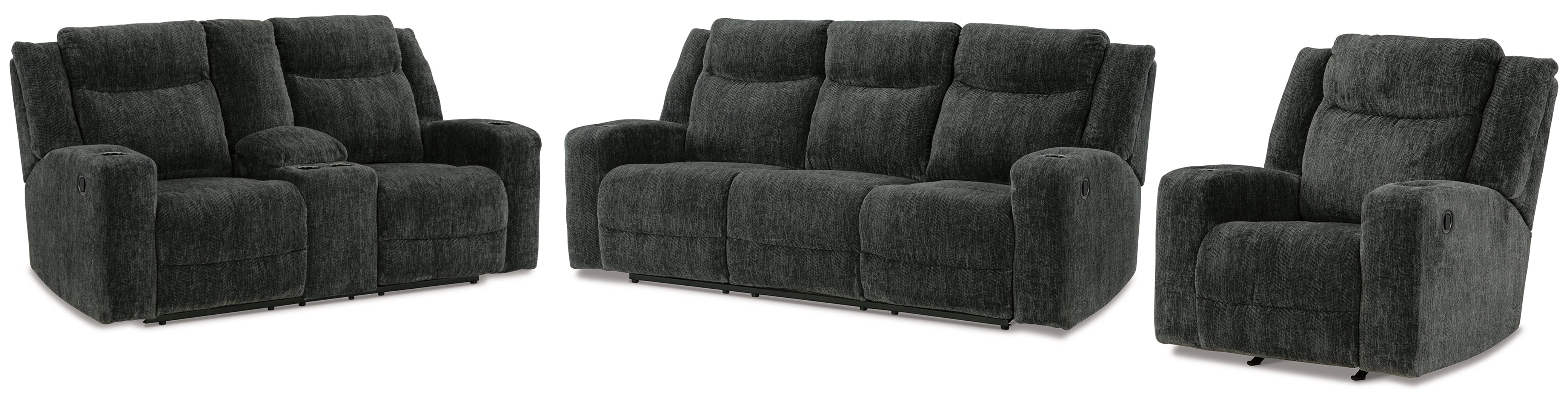 Martinglenn Sofa, Loveseat and Recliner