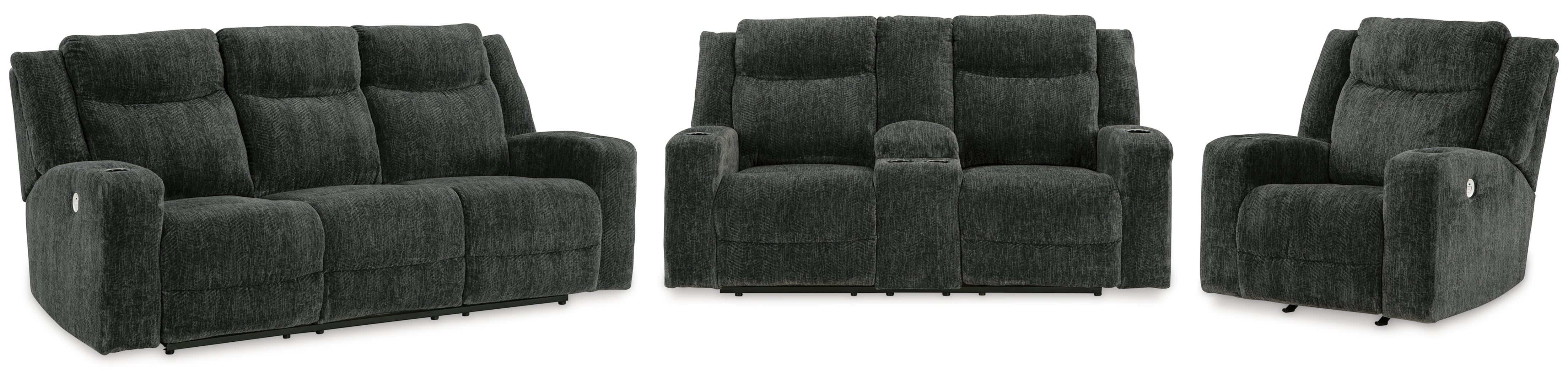 Martinglenn Sofa, Loveseat and Recliner