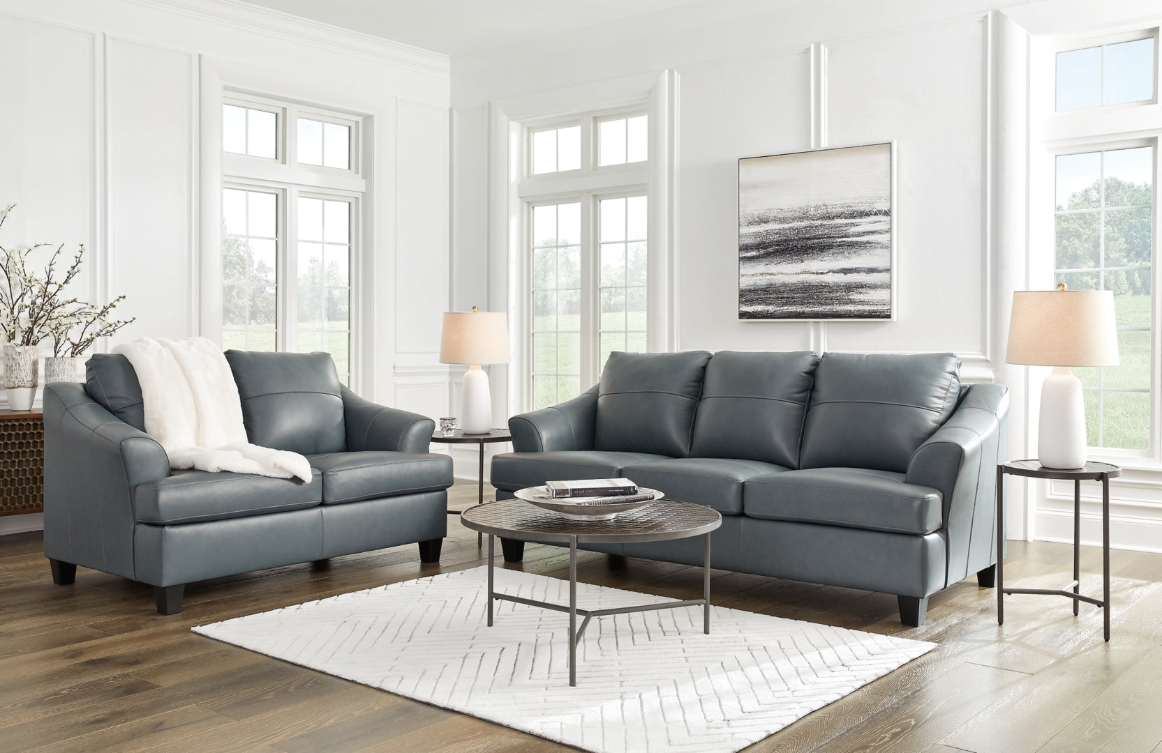 Genoa Sofa, Loveseat, Chair and Ottoman