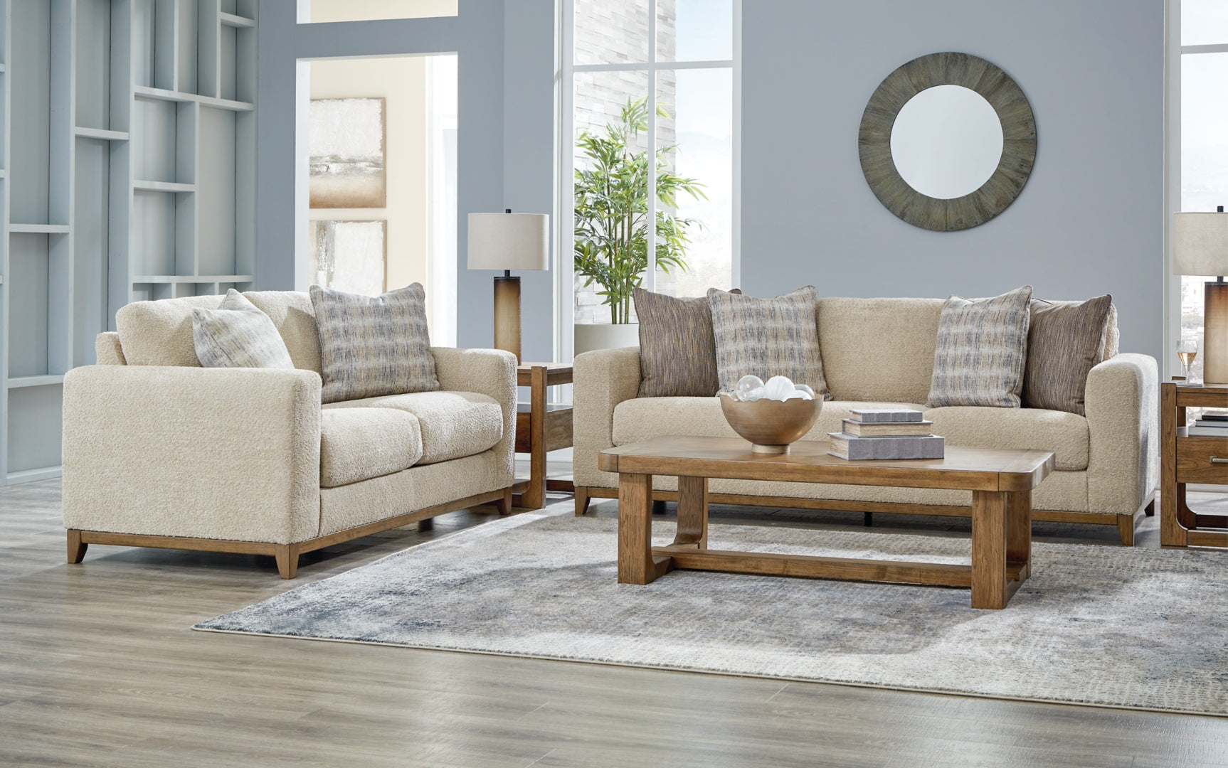 Parklynn Sofa, Loveseat, Chair and Ottoman