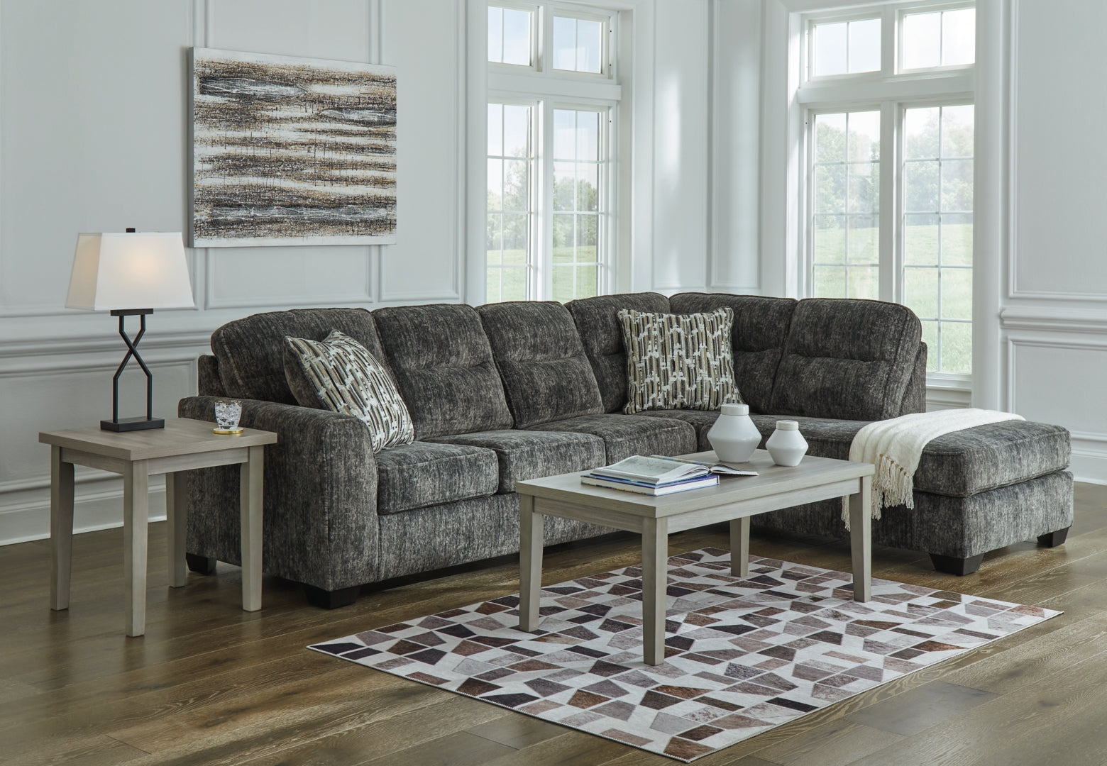 Lonoke 2-Piece Sectional with Ottoman