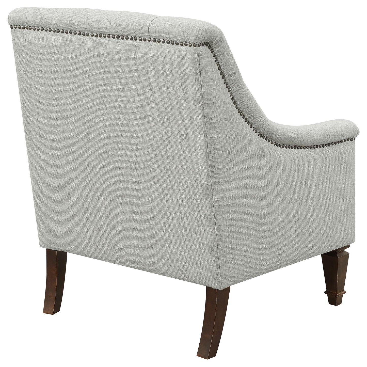 Avonlea Sloped Arm Upholstered Chair Grey