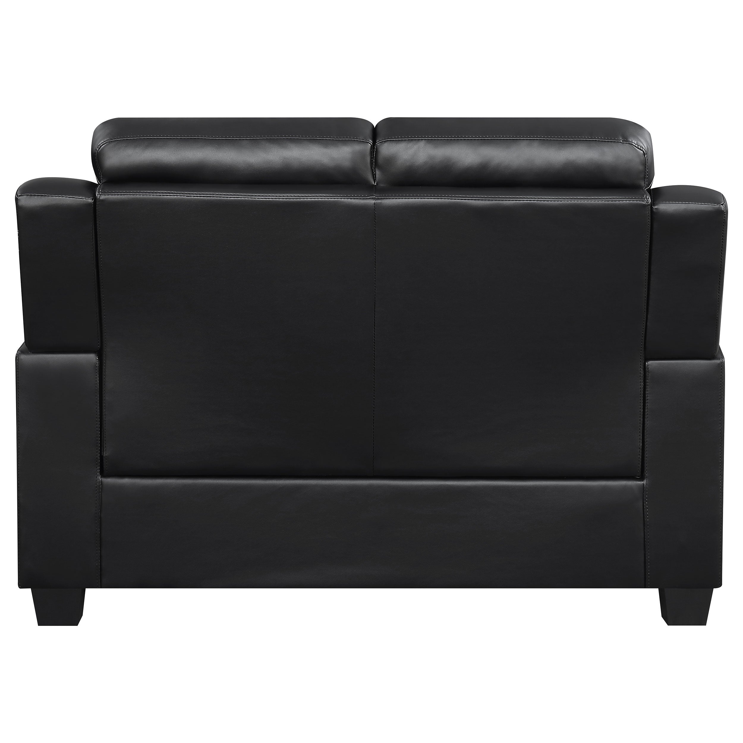 Finley Tufted Upholstered Loveseat Black