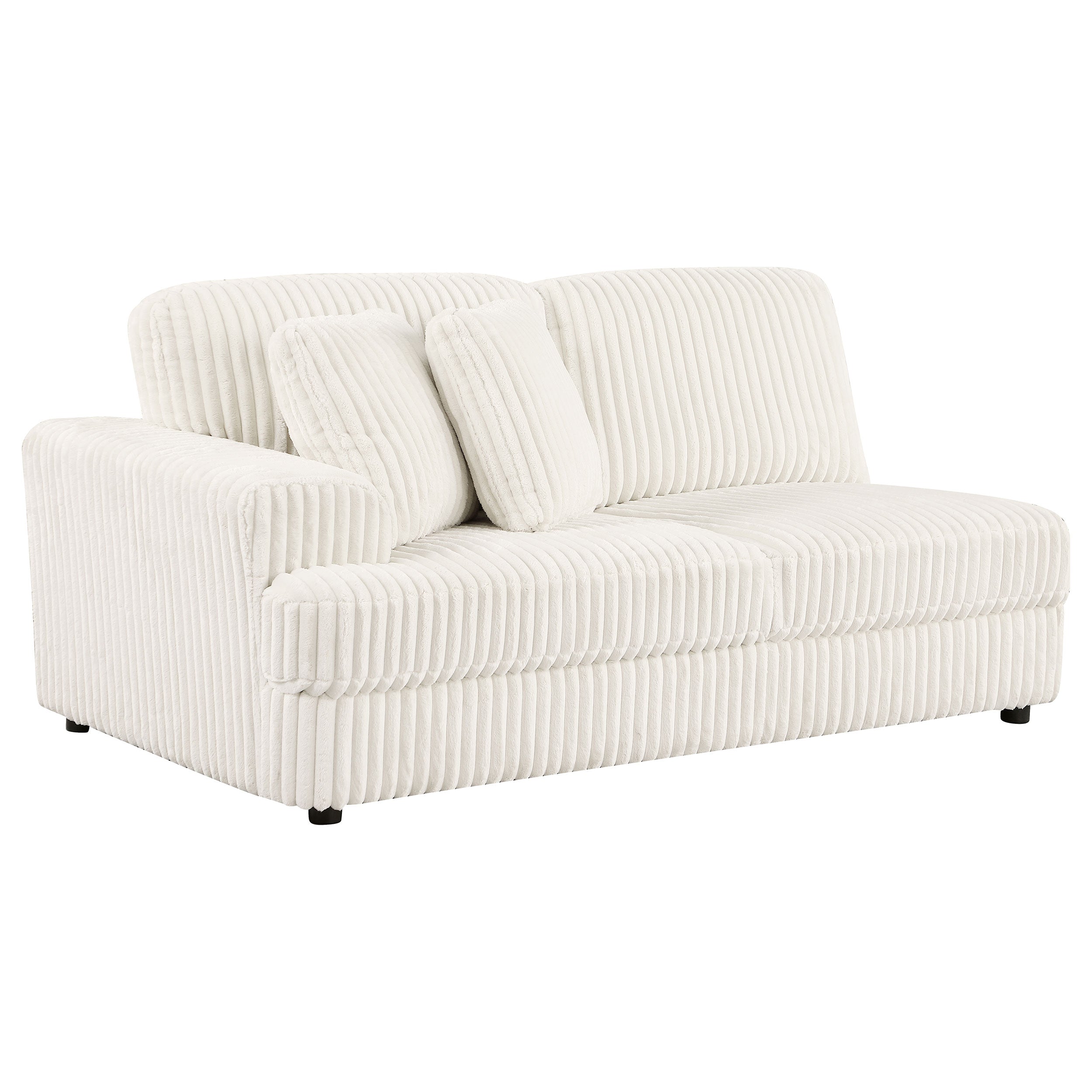 Emberson 5-piece Upholstered Modular Sectional Sofa Ivory