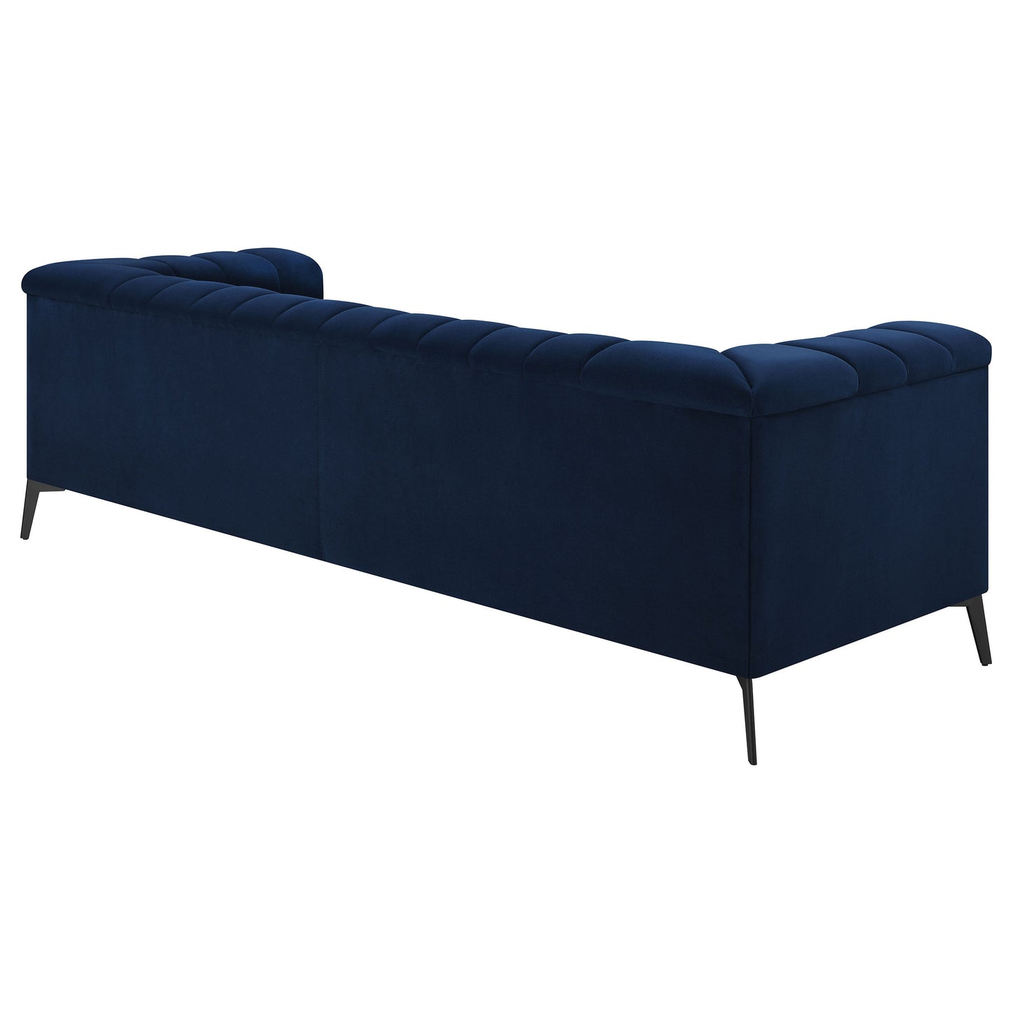 Chalet Tuxedo Arm Sofa Blue