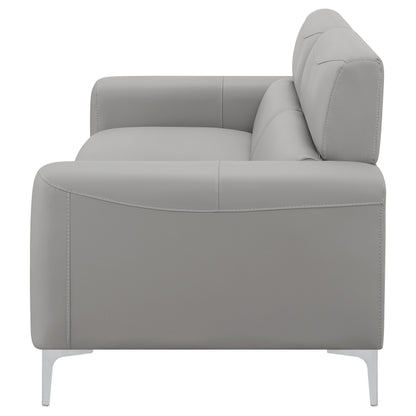 Glenmark Track Arm Upholstered Sofa Taupe