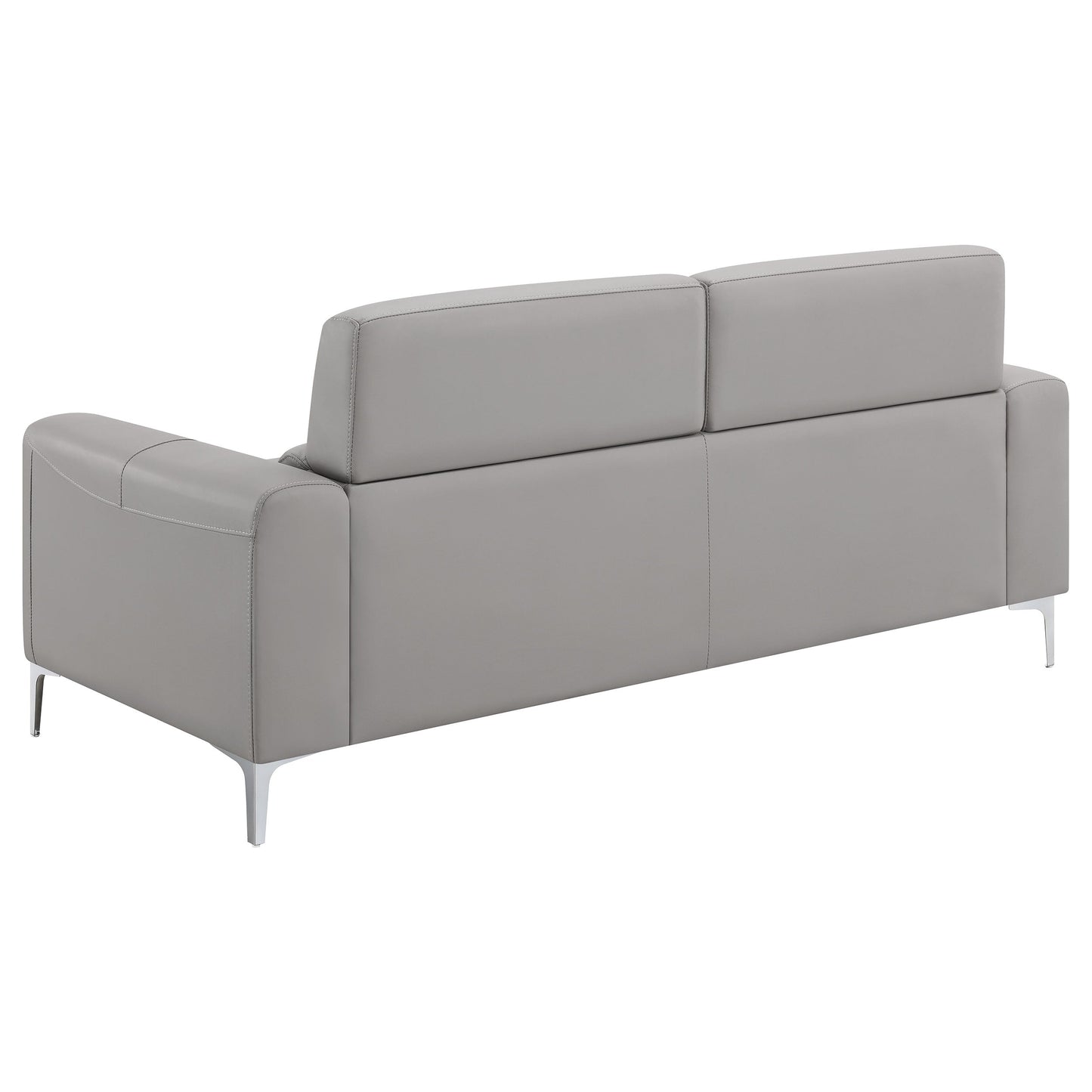 Glenmark Track Arm Upholstered Sofa Taupe