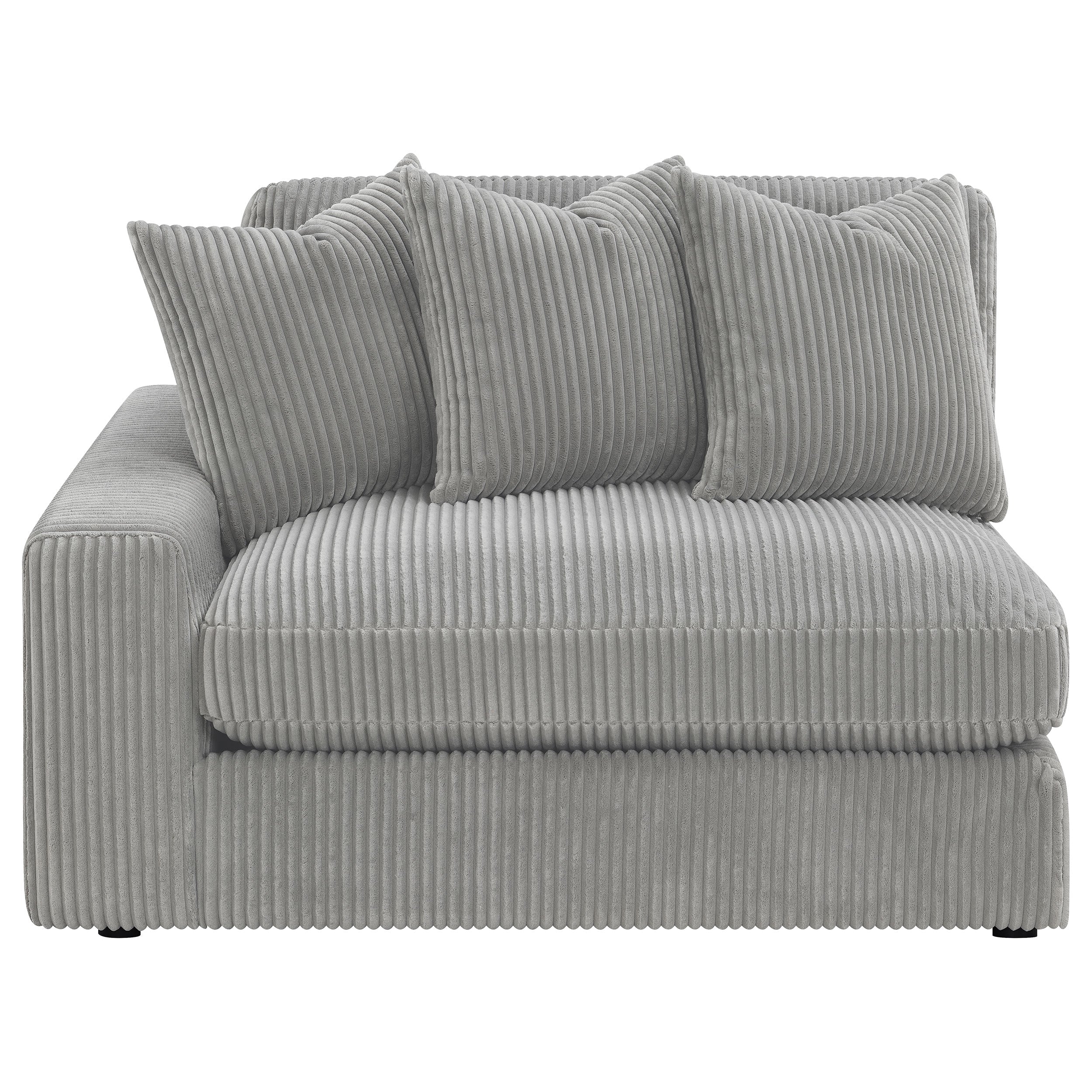 Blaine Upholstered Reversible Sectional Sofa Sand