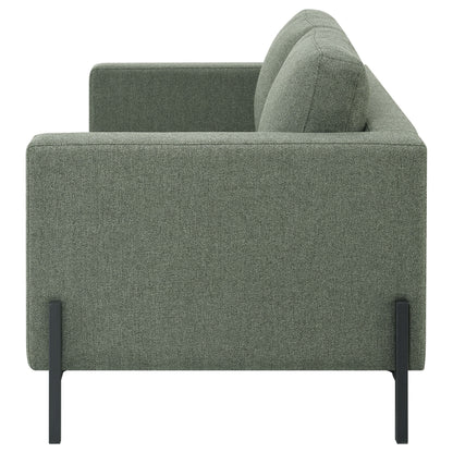 Tilly Upholstered Track Arms Loveseat Sage