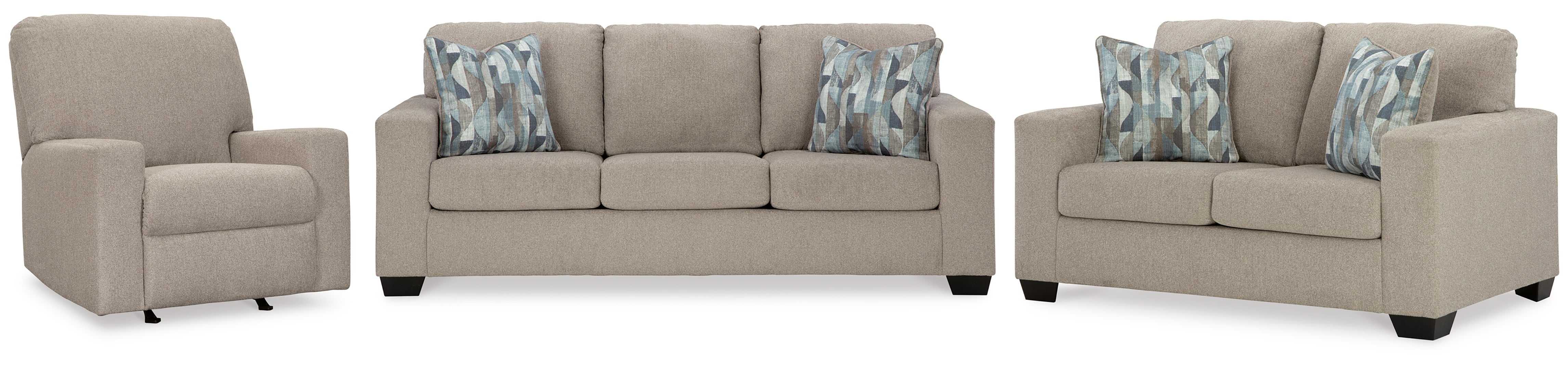 Deltona Sofa, Loveseat and Recliner