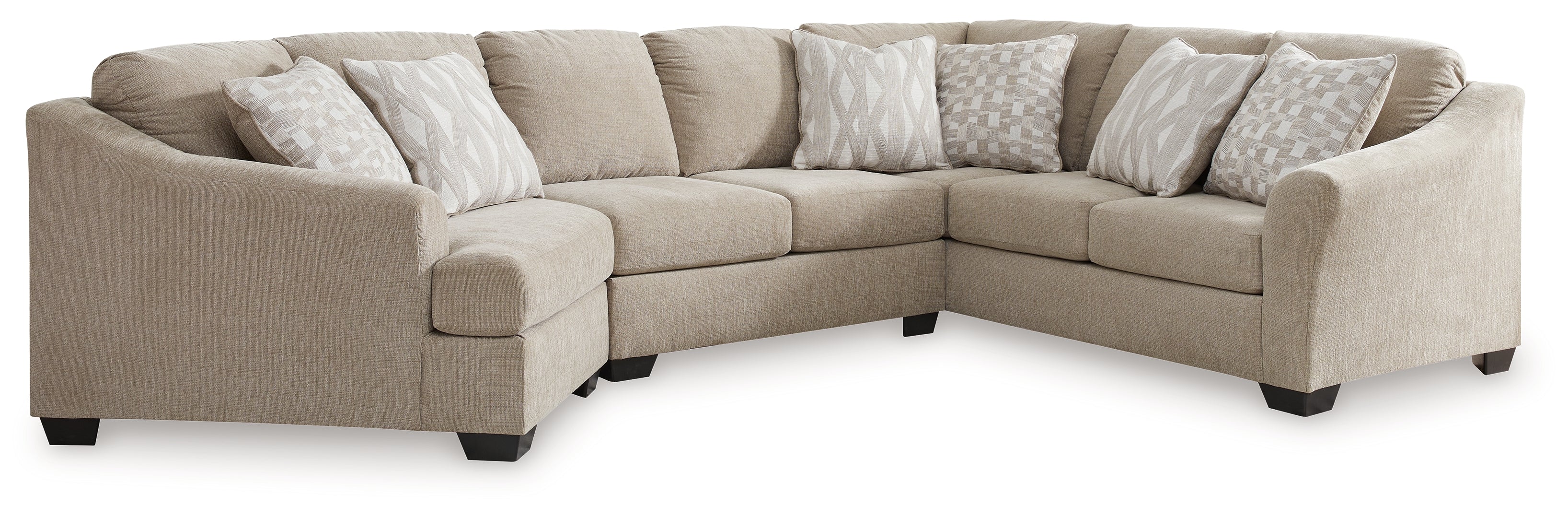 Brogan Bay 3-Piece Sectional with Cuddler