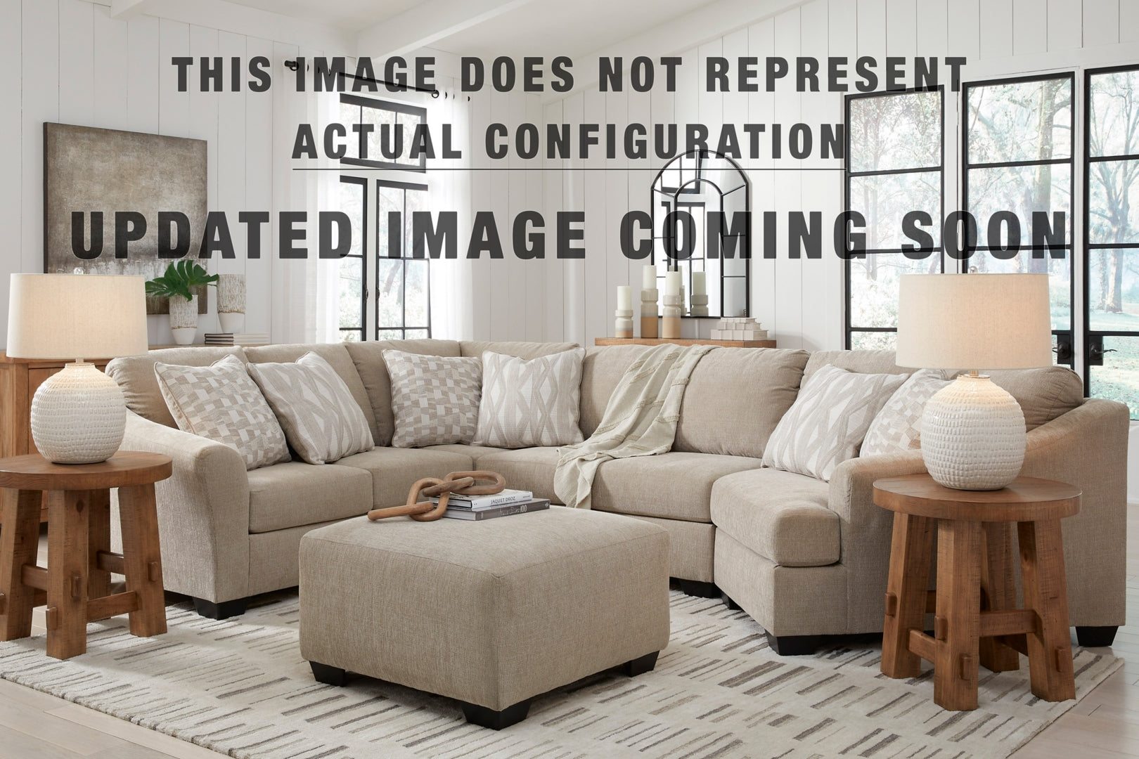 Brogan Bay 3-Piece Sectional with Ottoman