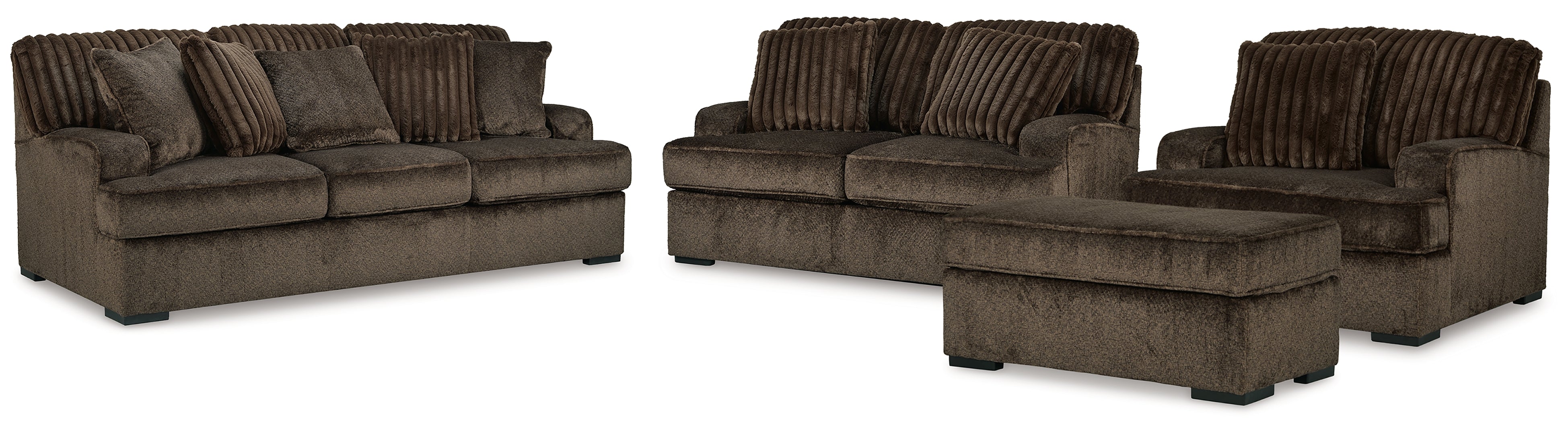 Aylesworth Sofa, Loveseat, Chair and Ottoman