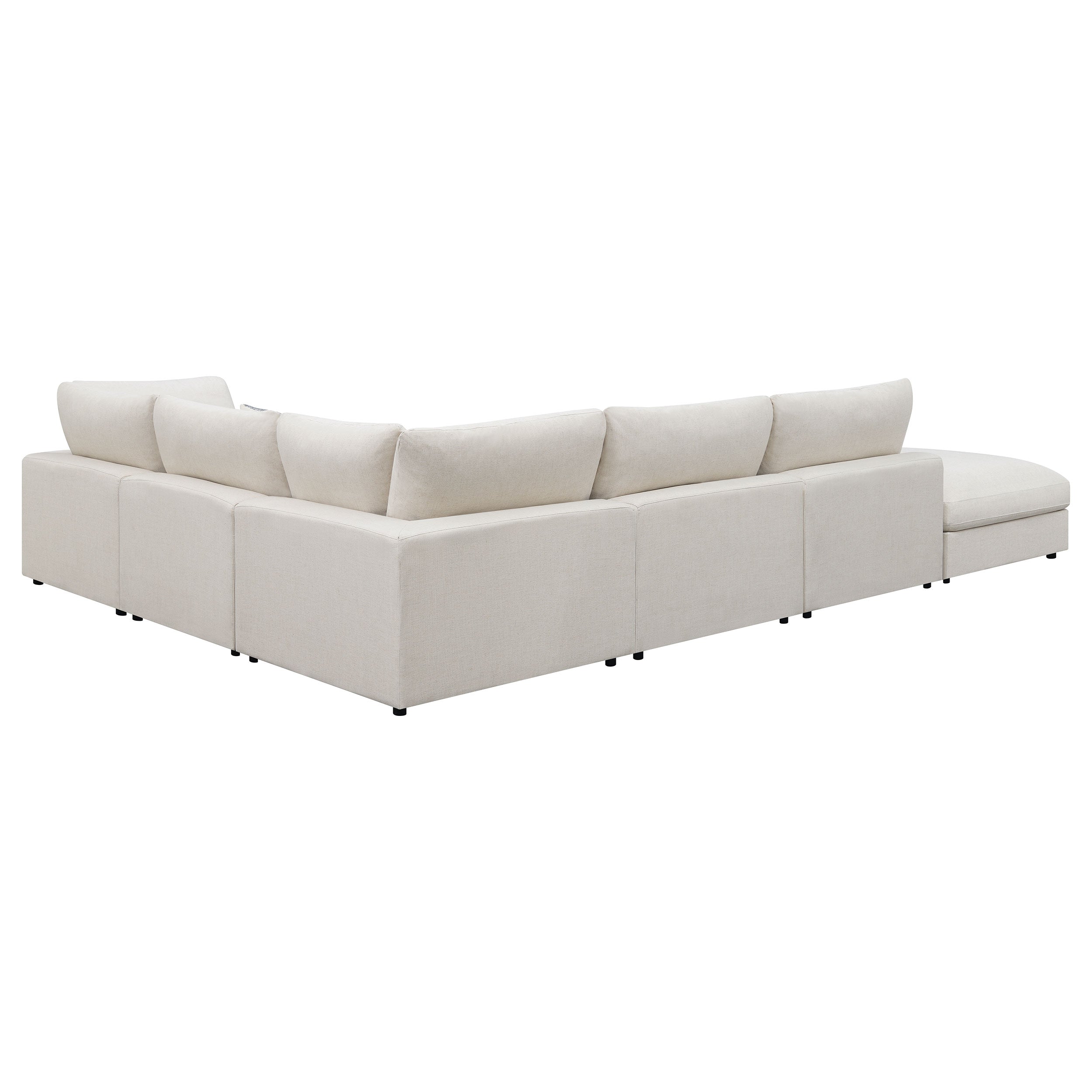 Serene 6-piece Upholstered Modular Sectional Beige