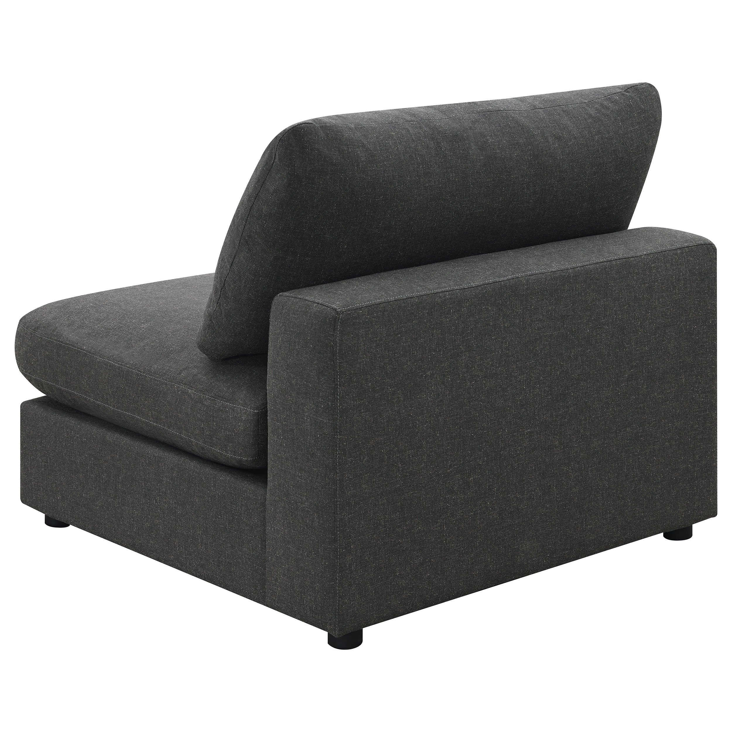 Serene  Upholstered Modular Sectional Charcoal