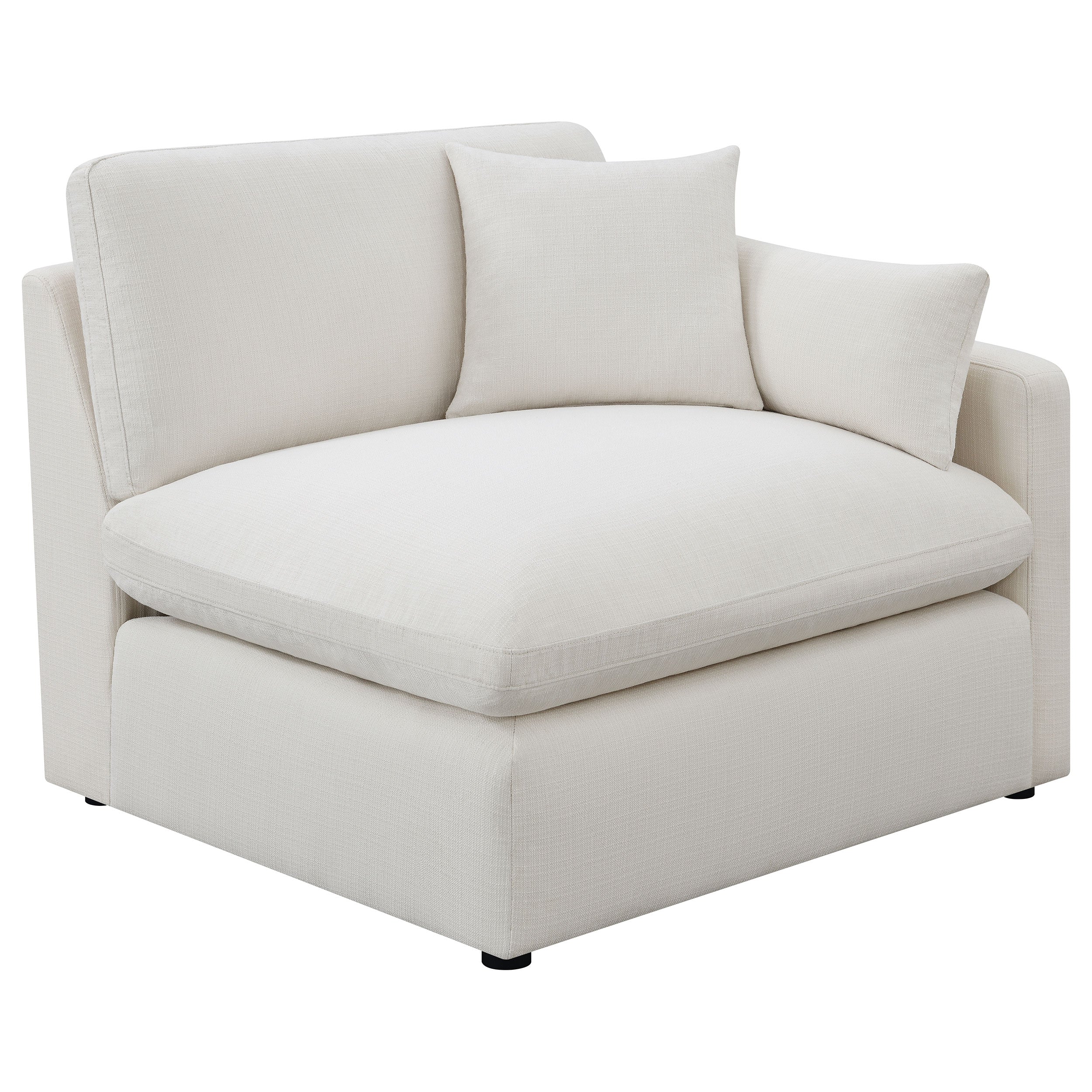 Hobson 6-piece Reversible Cushion Modular Sectional Off-White