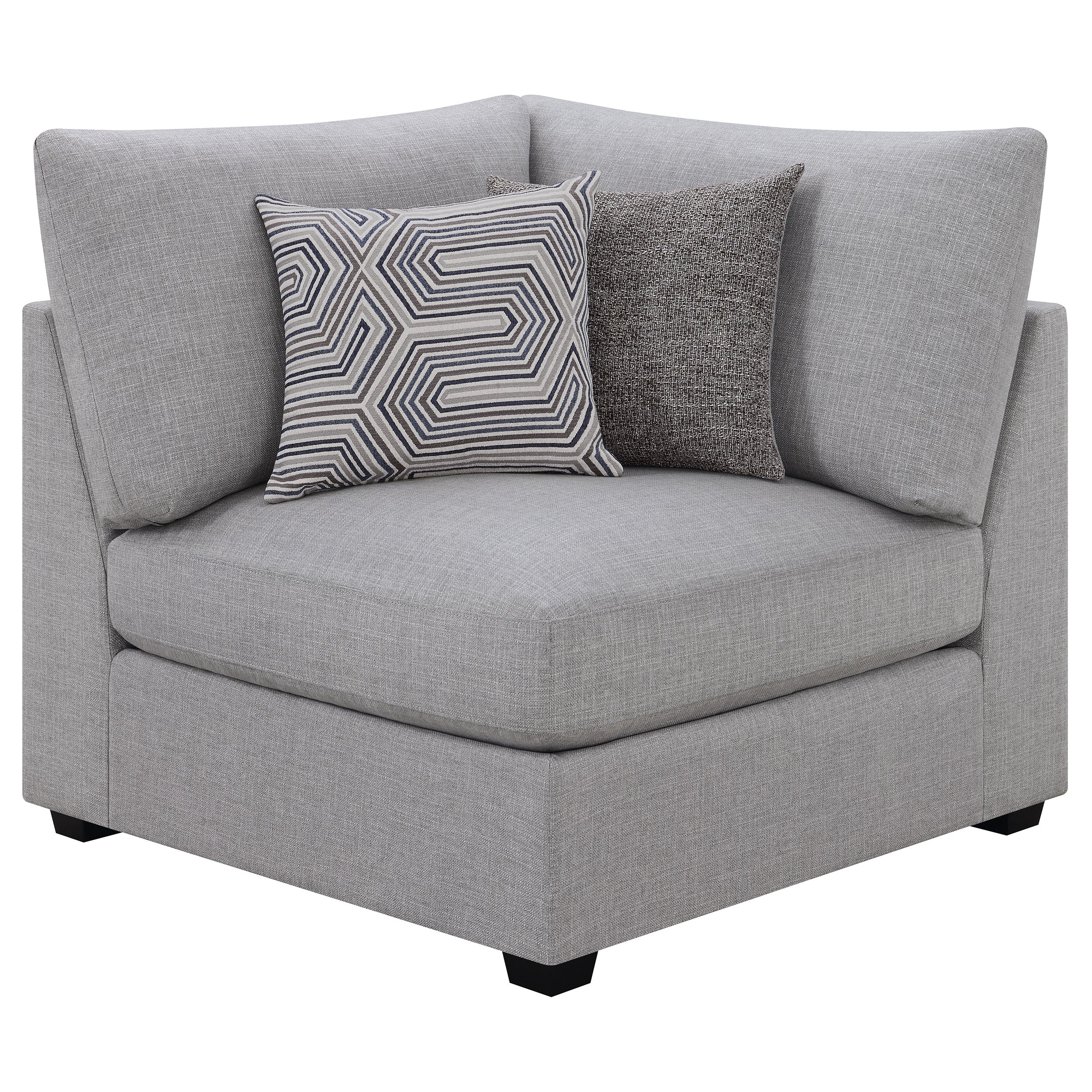 Cambria  Upholstered Modular Sectional Grey