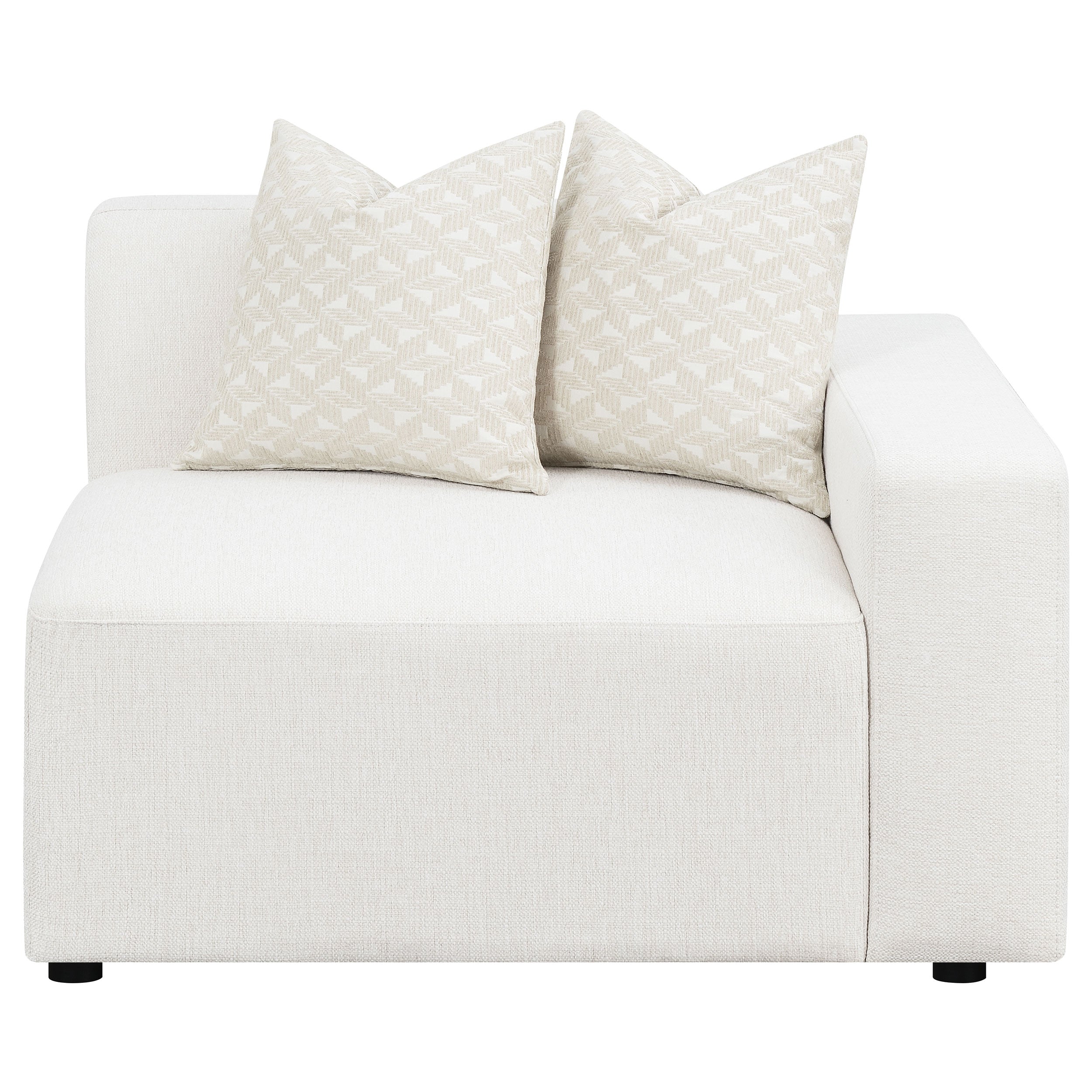 Freddie  Upholstered Modular Sectional Pearl