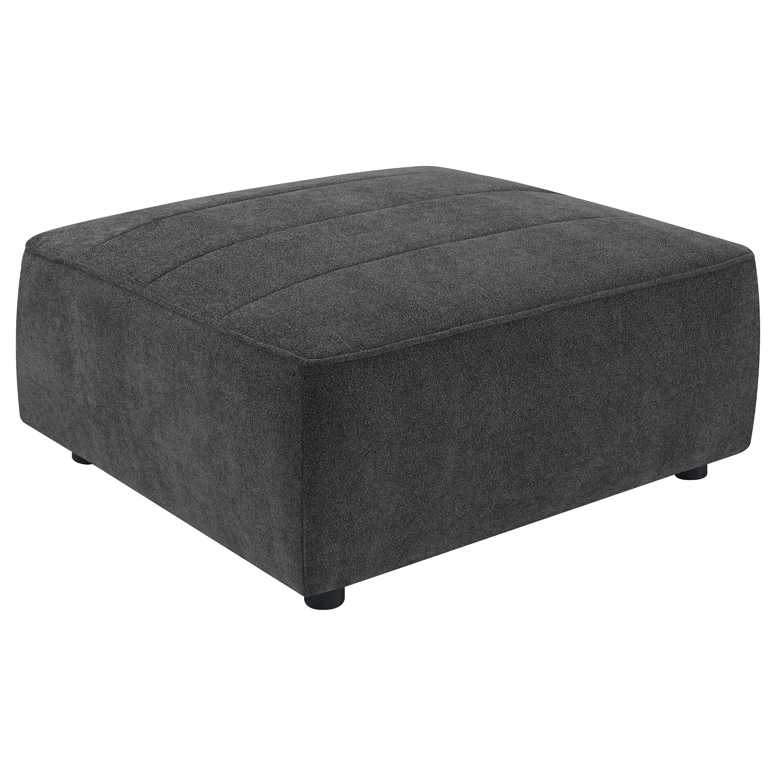 Sunny Upholstered 6-piece Modular Sectional Dark Charcoal