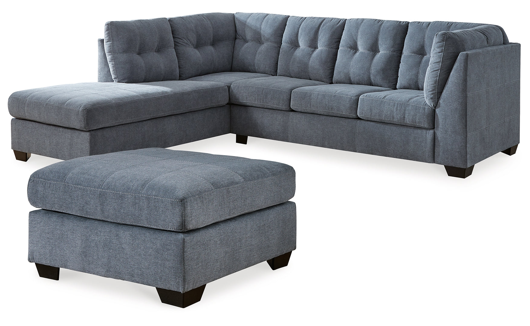 Marleton 2-Piece Sectional with Ottoman