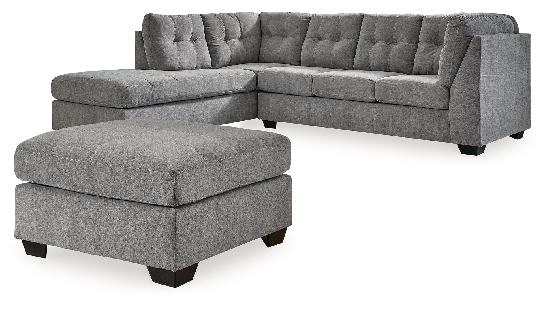 Marleton 2-Piece Sectional with Ottoman