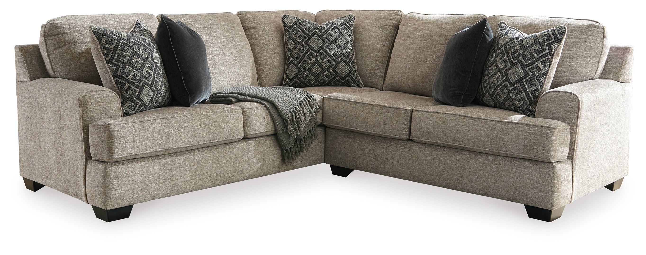 Bovarian Sectional with Ottoman