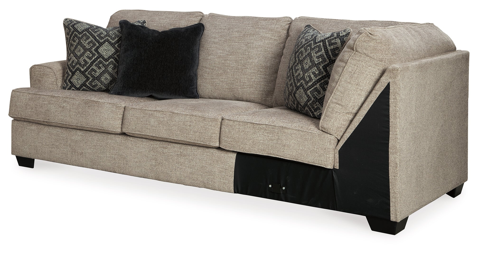 Bovarian 2-Piece Sectional with Ottoman