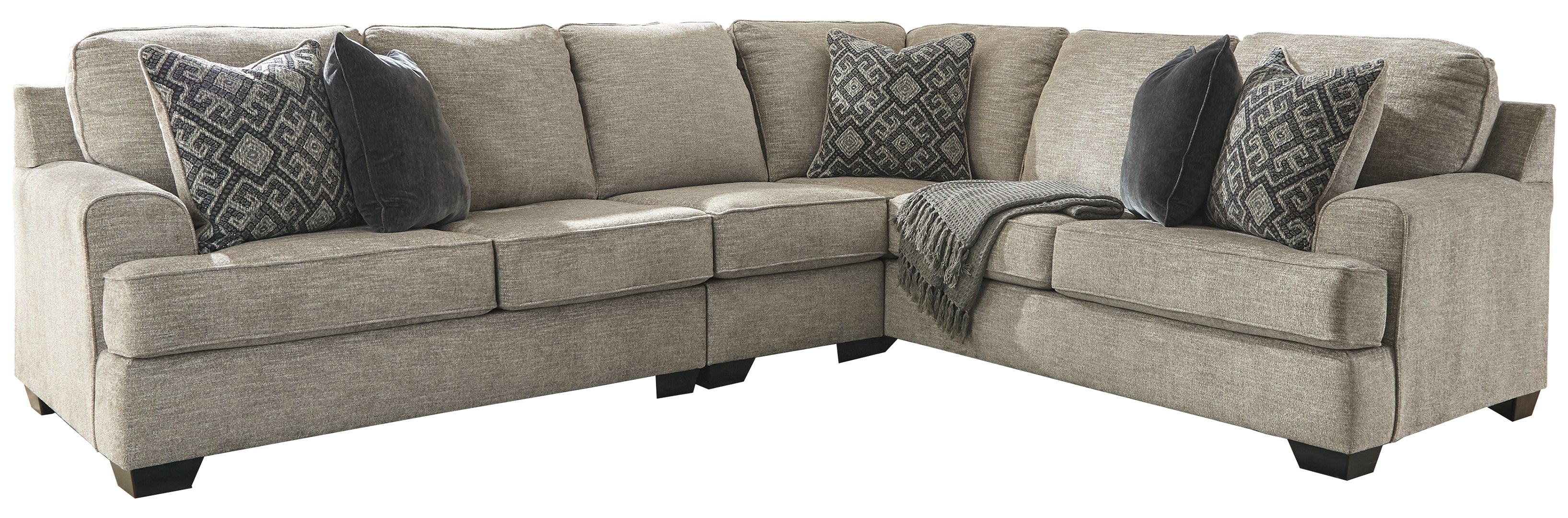 Bovarian Sectional with Ottoman