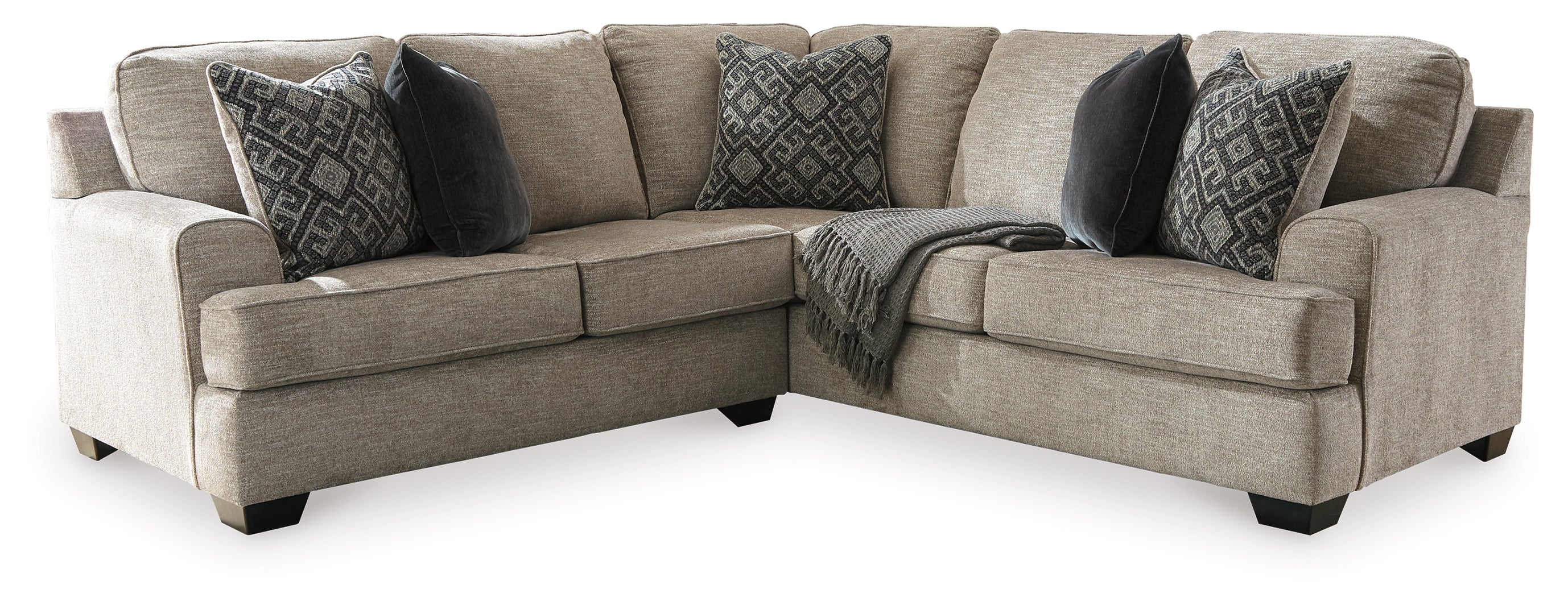 Bovarian Sectional with Ottoman